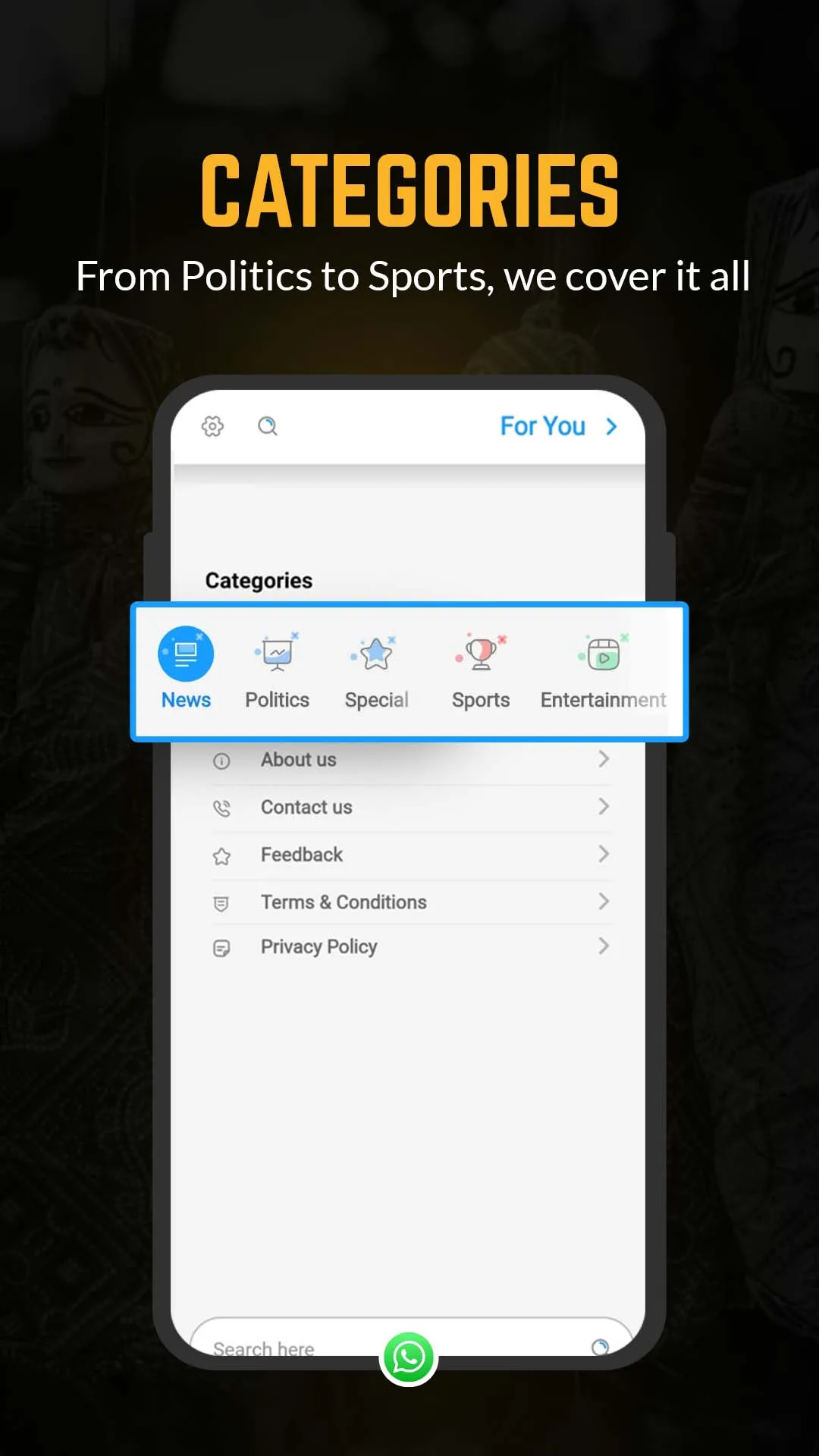Way2News English | Indus Appstore | Screenshot