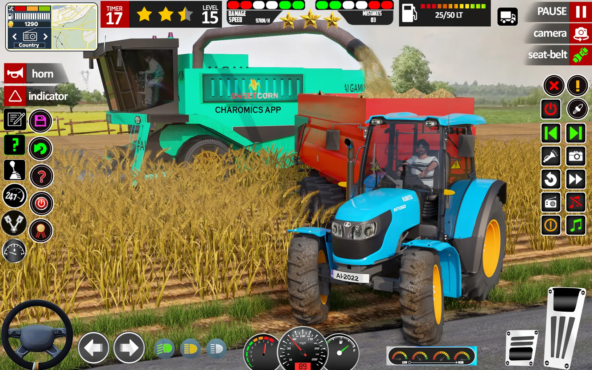 Farm Tractor Farming Games 3D | Indus Appstore | Screenshot