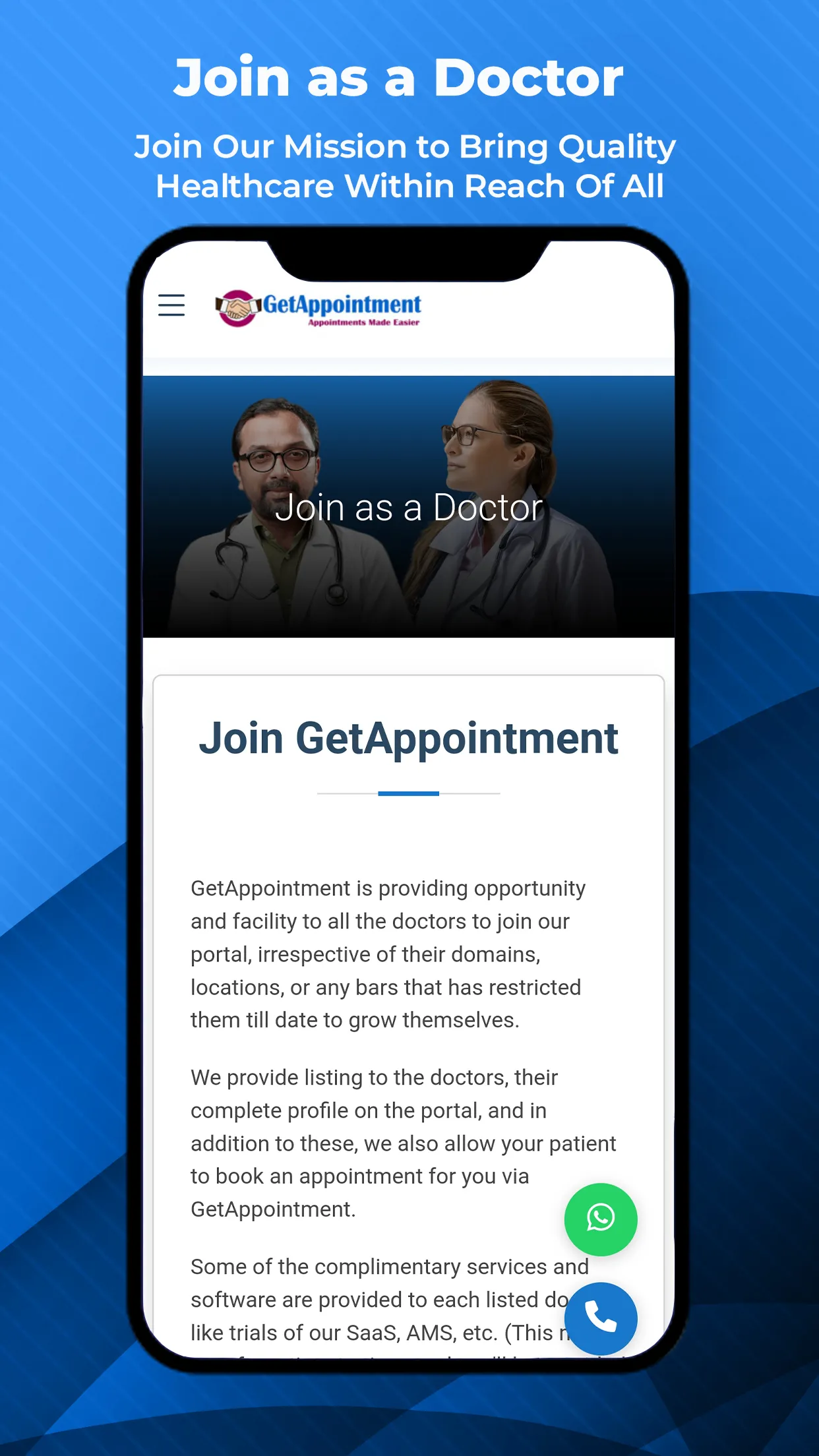 GetAppointment | Indus Appstore | Screenshot