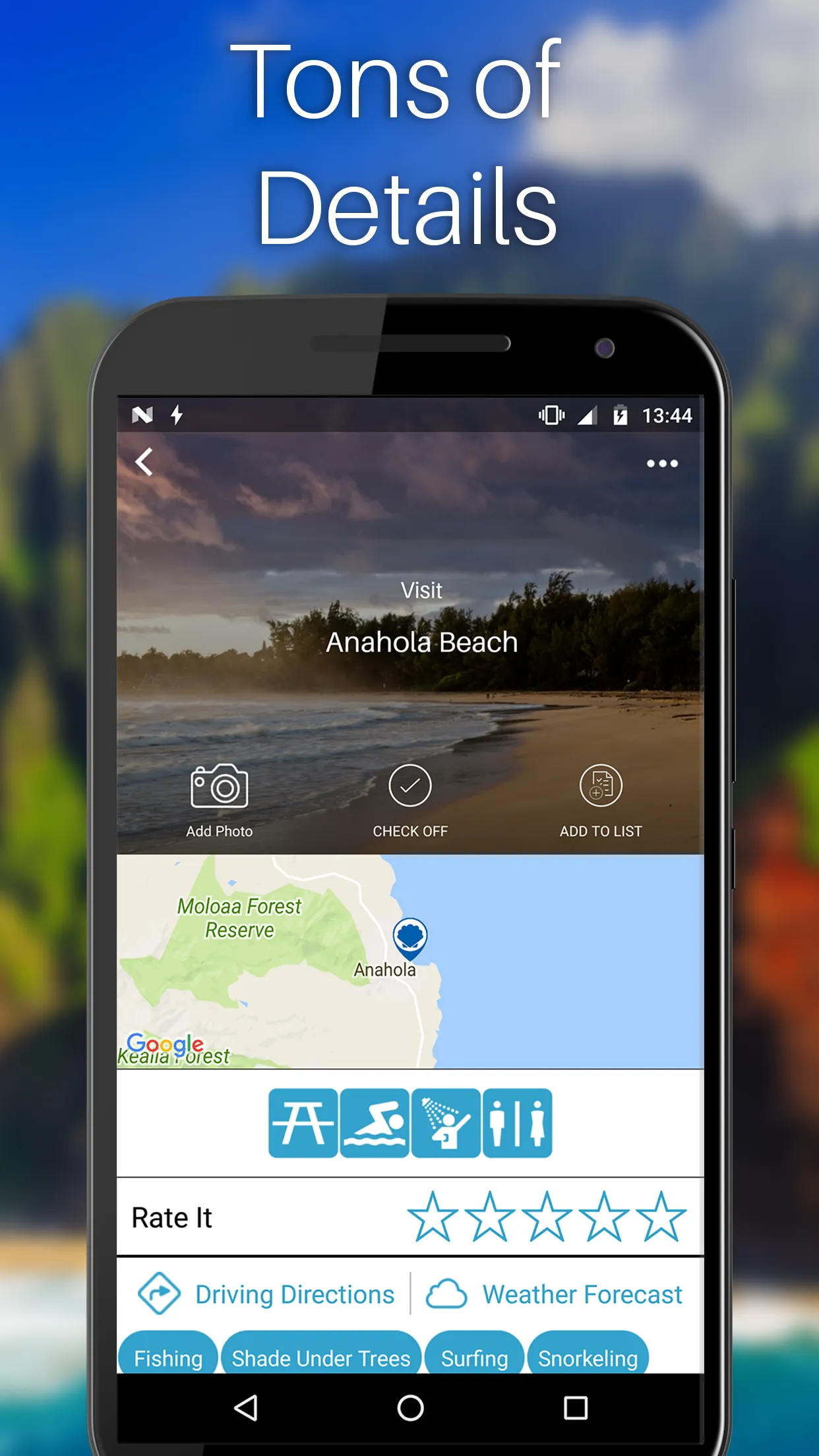 Kauai Travel Guide | Indus Appstore | Screenshot