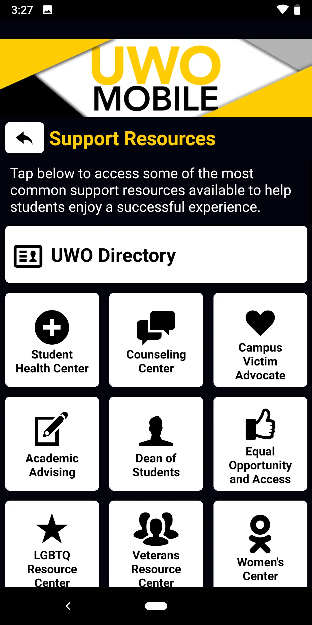 UWO Mobile | Indus Appstore | Screenshot