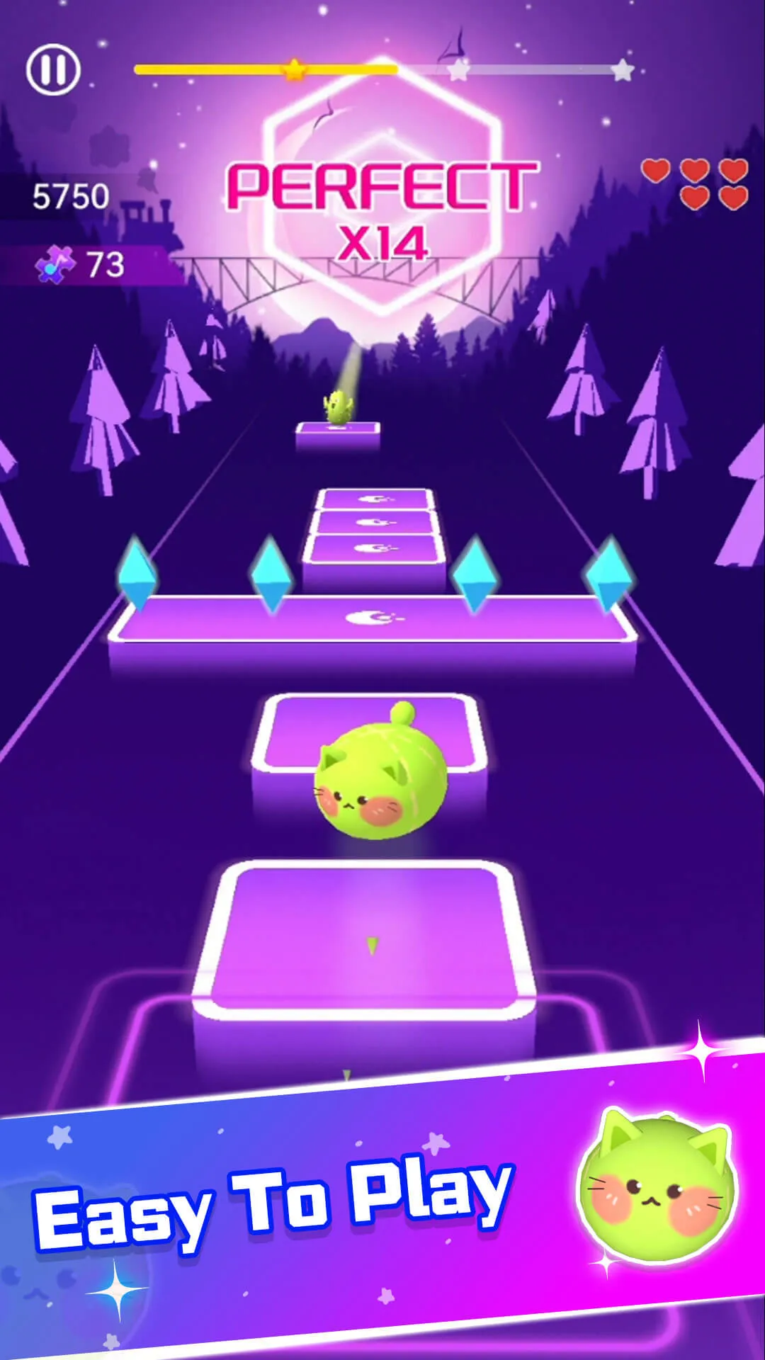 Music Hop: EDM Rush | Indus Appstore | Screenshot