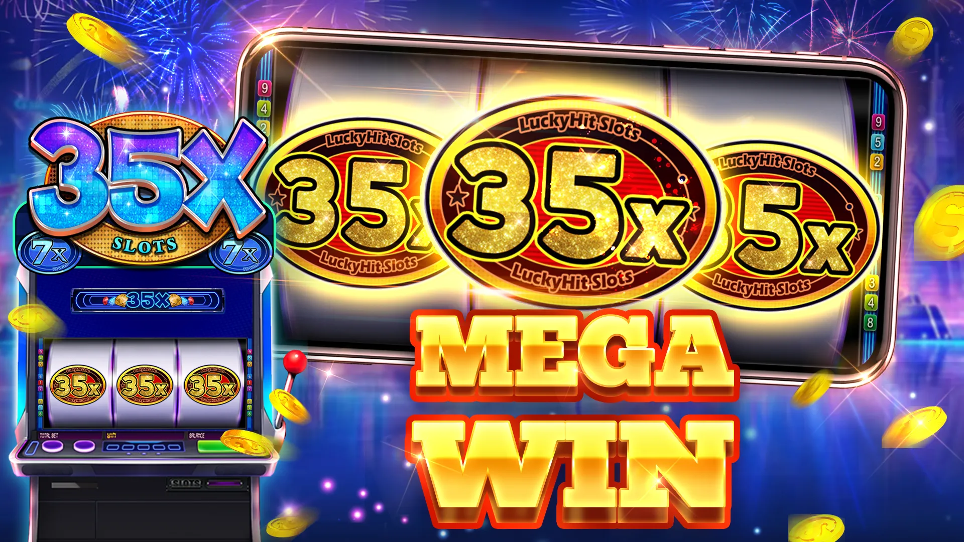 Lucky 7: classic slots | Indus Appstore | Screenshot