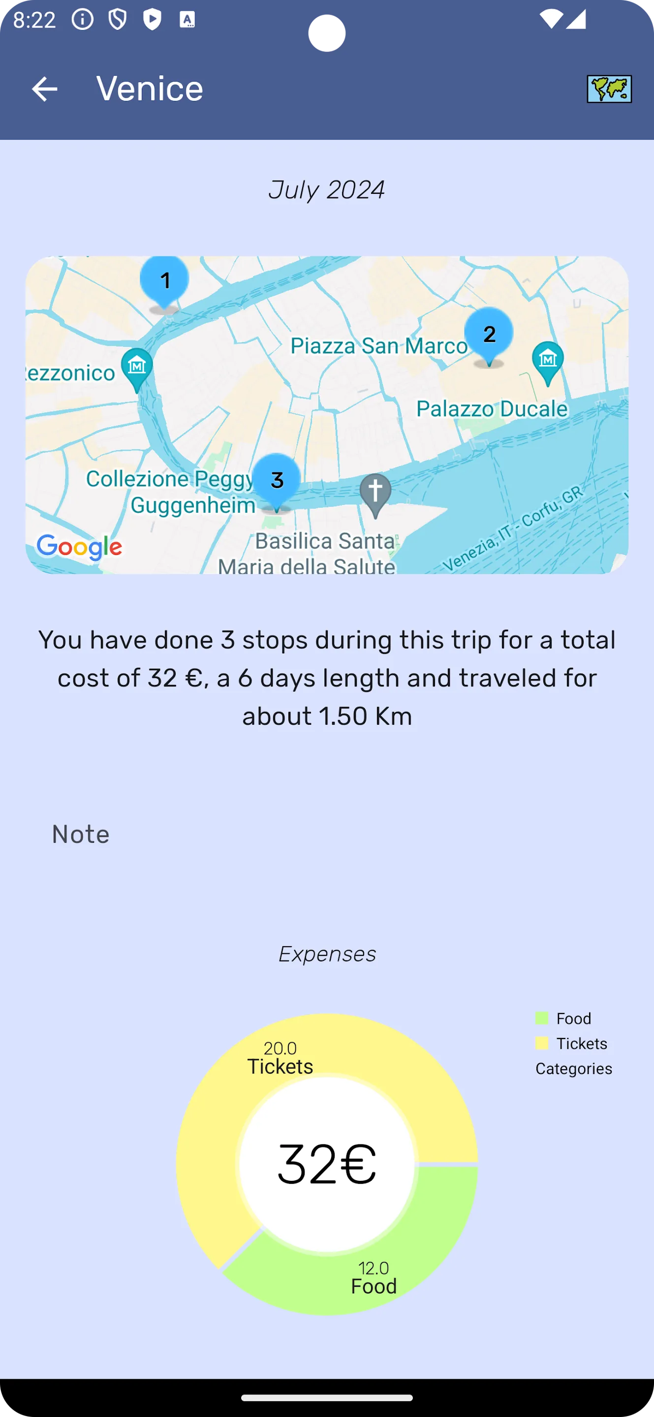 Trips Diary | Indus Appstore | Screenshot