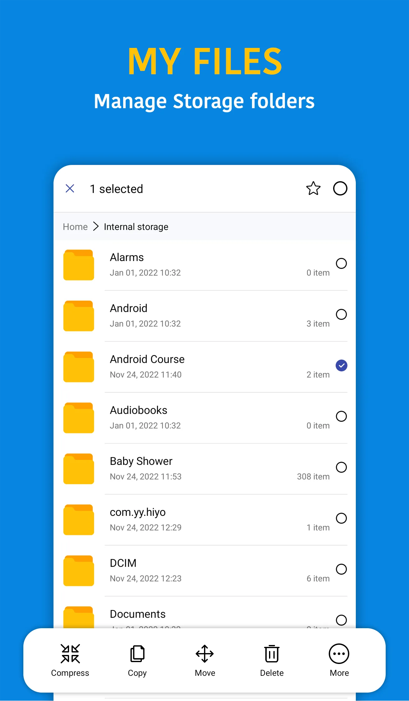 My Files | Indus Appstore | Screenshot