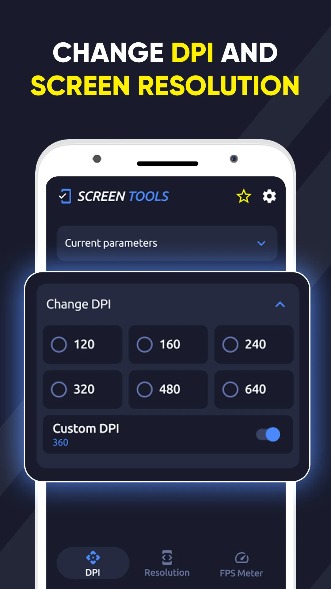 Screen Resolution DPI Changer | Indus Appstore | Screenshot