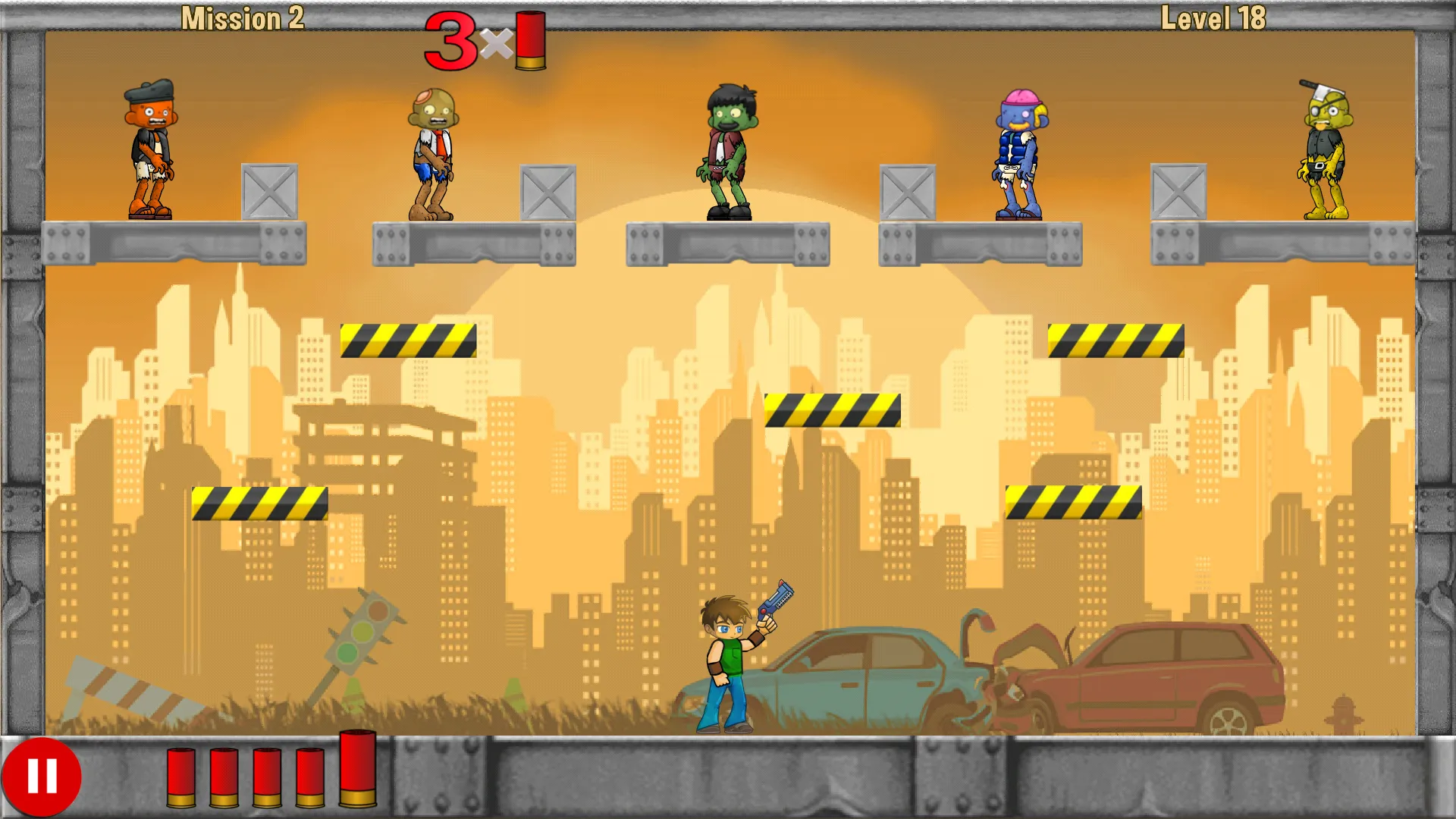 Shoot hungry zombie | Indus Appstore | Screenshot