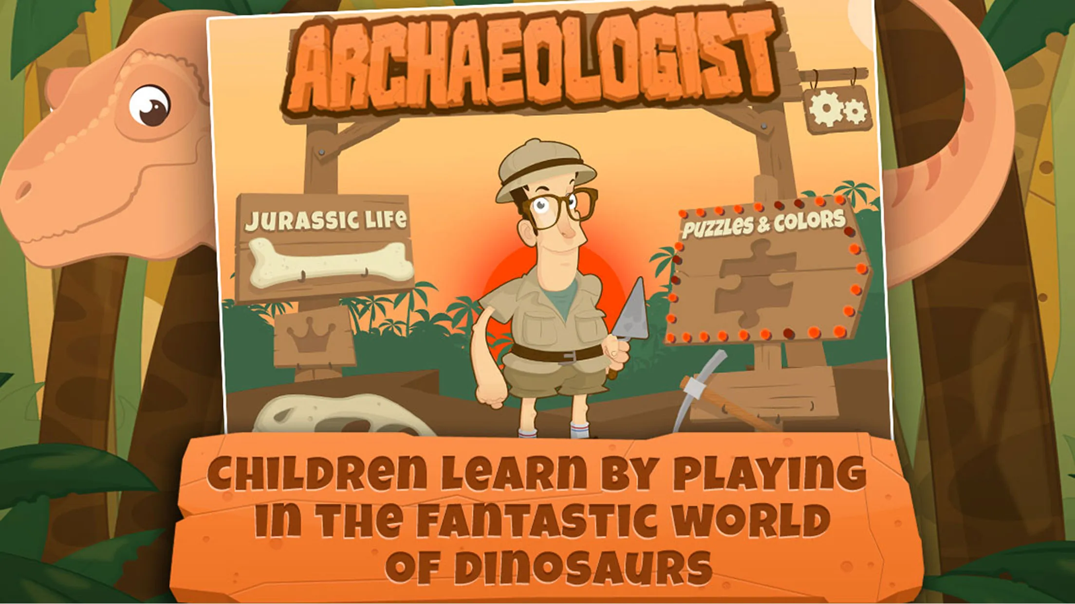 Dinosaurs for kids - Jurassic | Indus Appstore | Screenshot