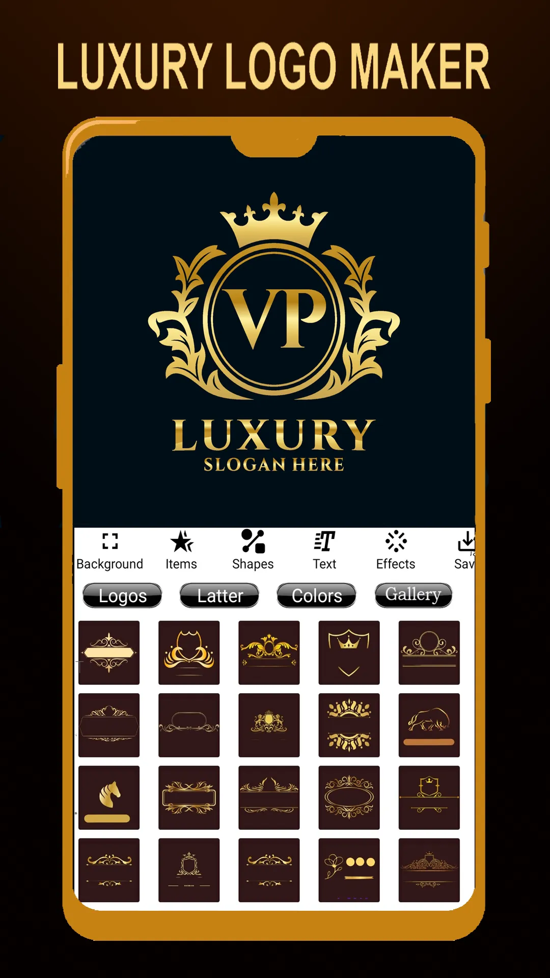 Luxury Logo maker, Logo Design | Indus Appstore | Screenshot