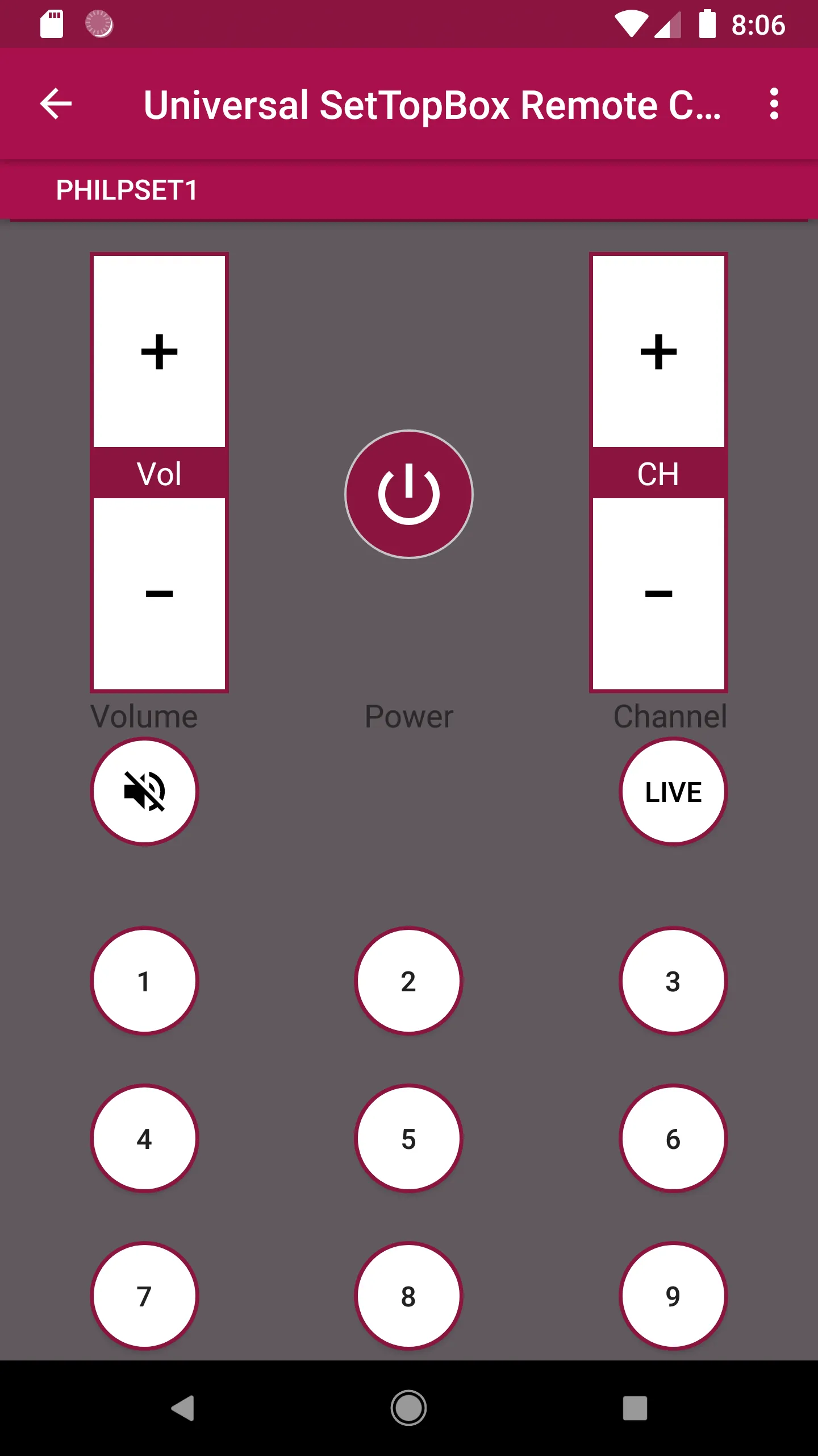 Universal Set Top Box Remote C | Indus Appstore | Screenshot