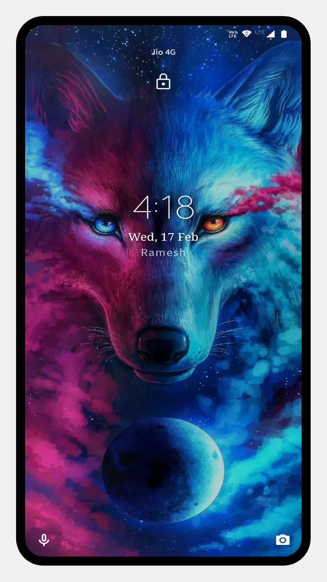 Wolf Wallpaper-OFFLINE | Indus Appstore | Screenshot