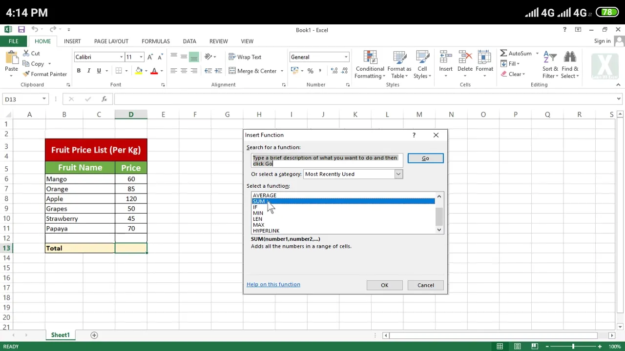 Learn MS Excel Basics | Indus Appstore | Screenshot