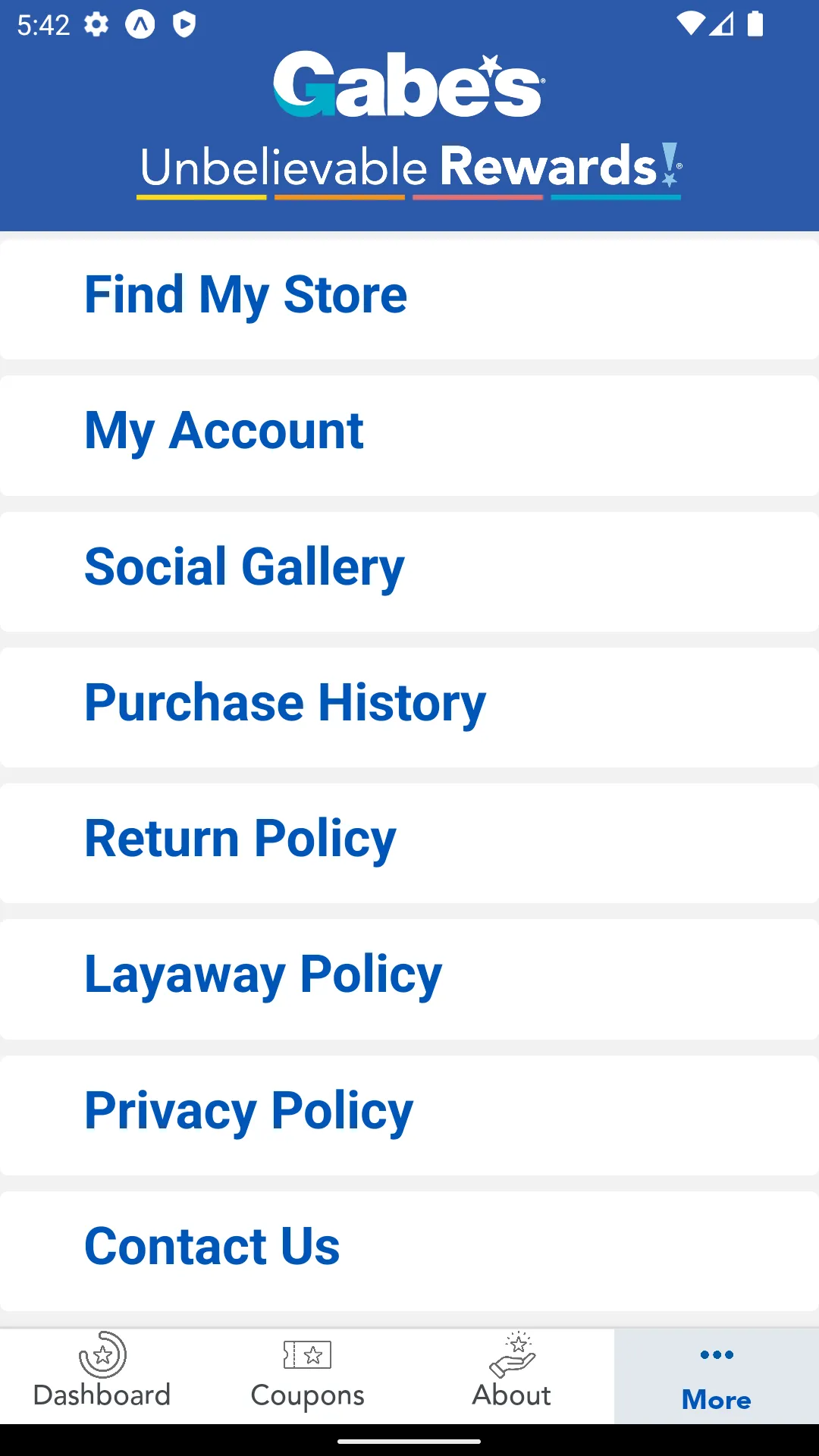 Gabe's | Indus Appstore | Screenshot