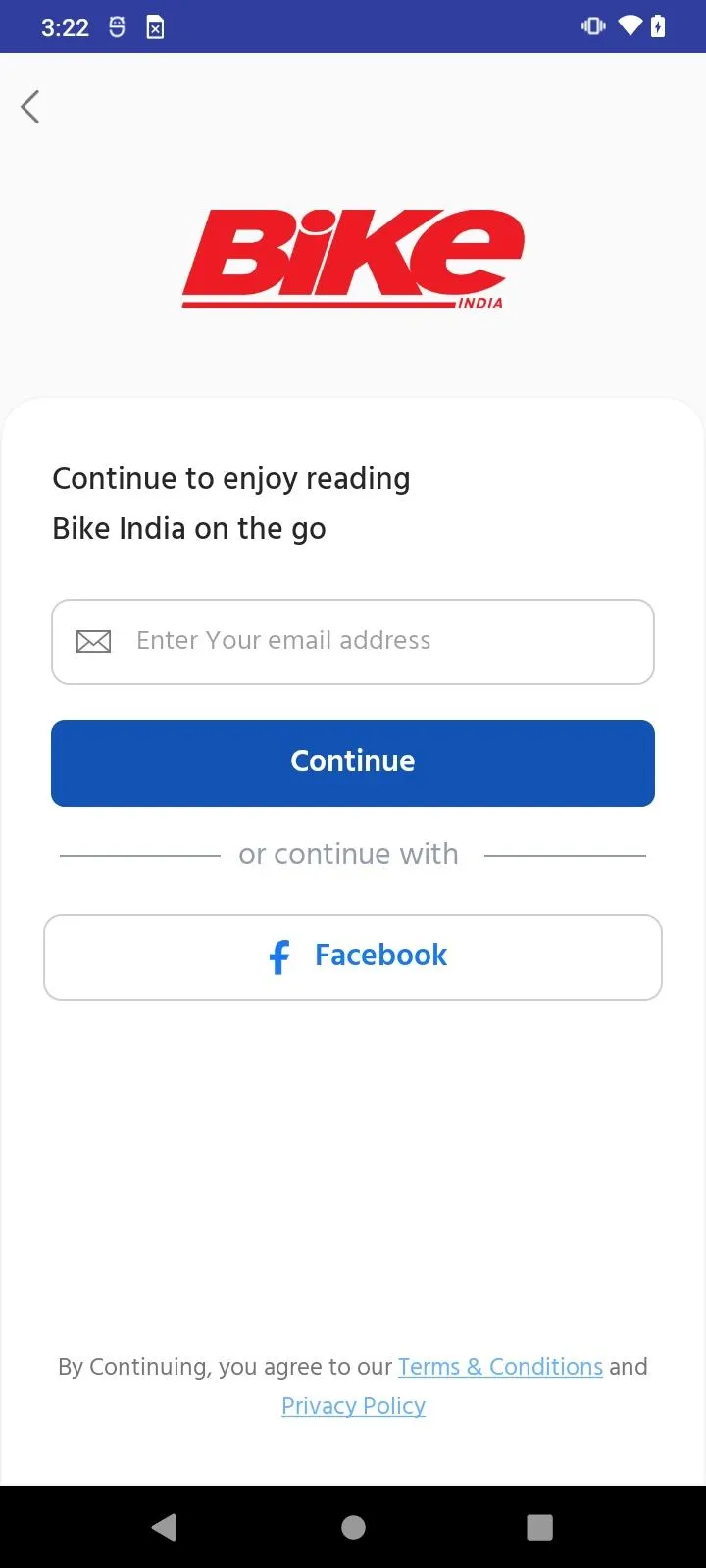 Bike India | Indus Appstore | Screenshot