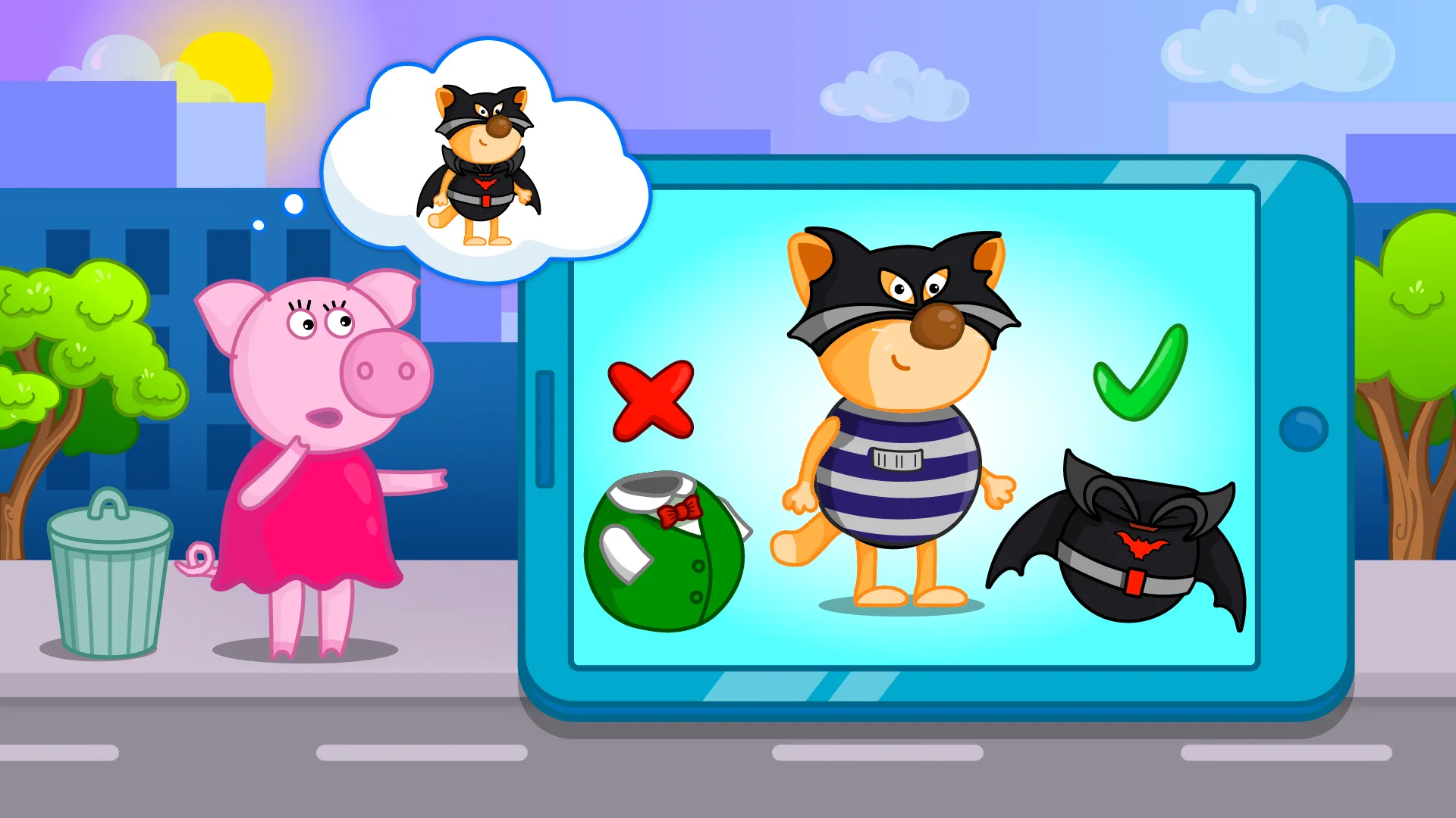 Detective Hippo: Police game | Indus Appstore | Screenshot