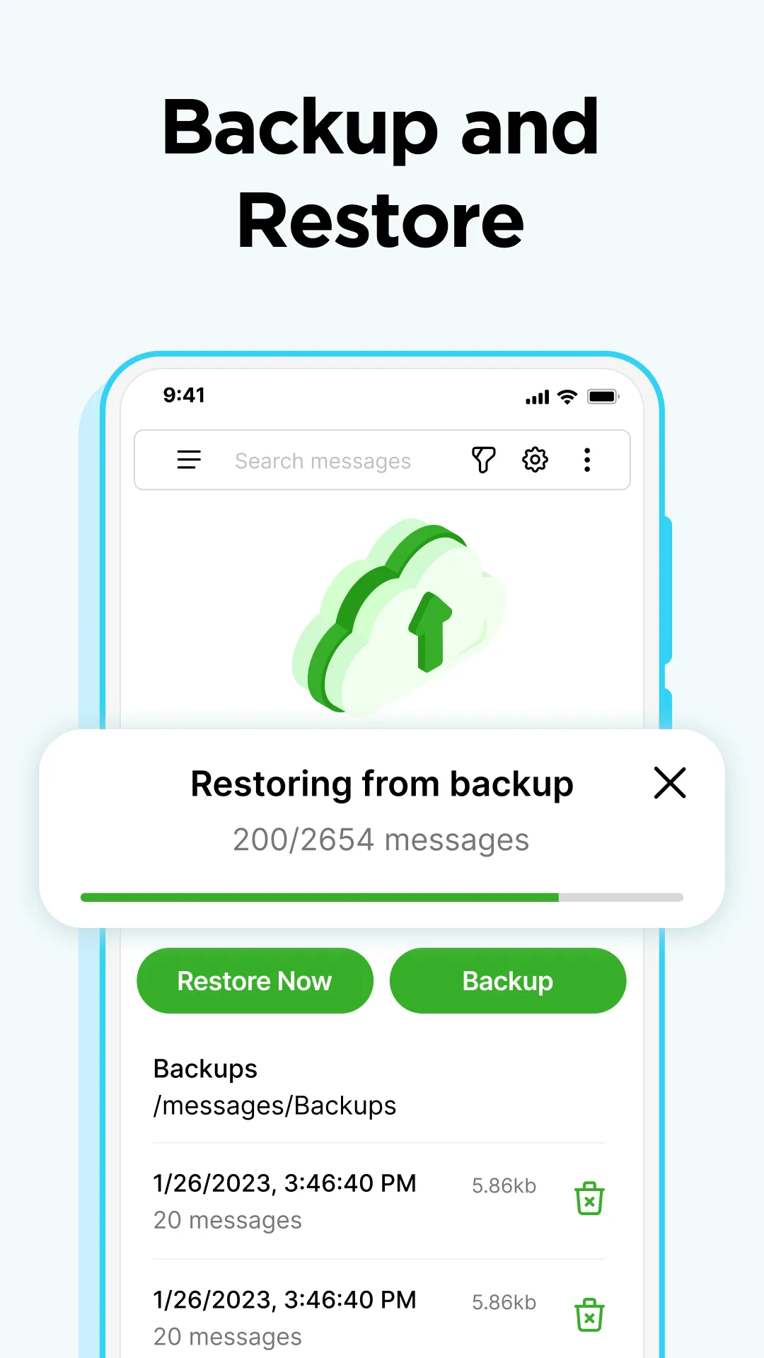 Messages: SMS, Messenger Home | Indus Appstore | Screenshot
