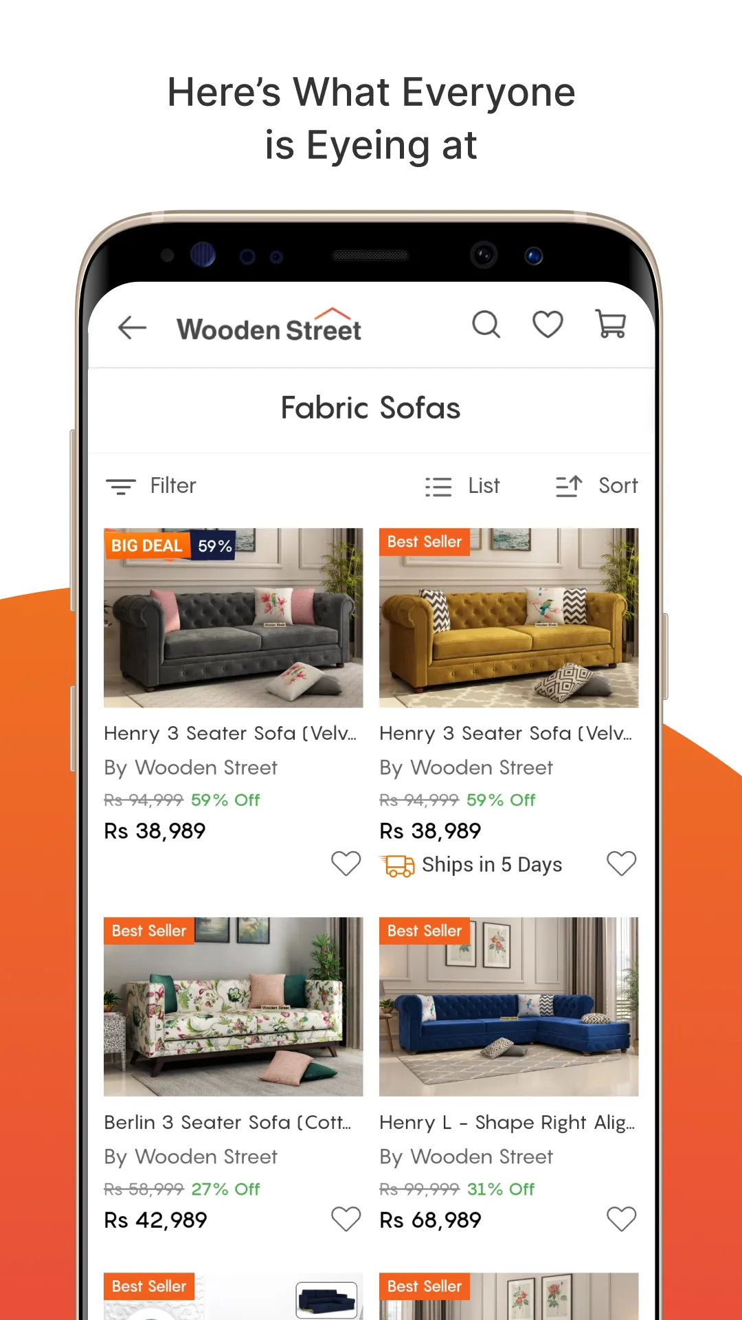 Wooden Street Furniture Store | Indus Appstore | Screenshot