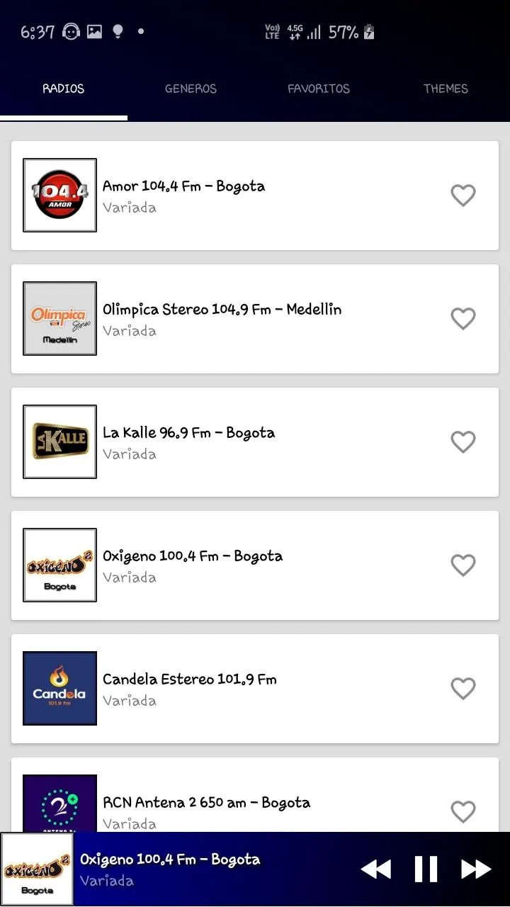 Radios de Colombia | Indus Appstore | Screenshot