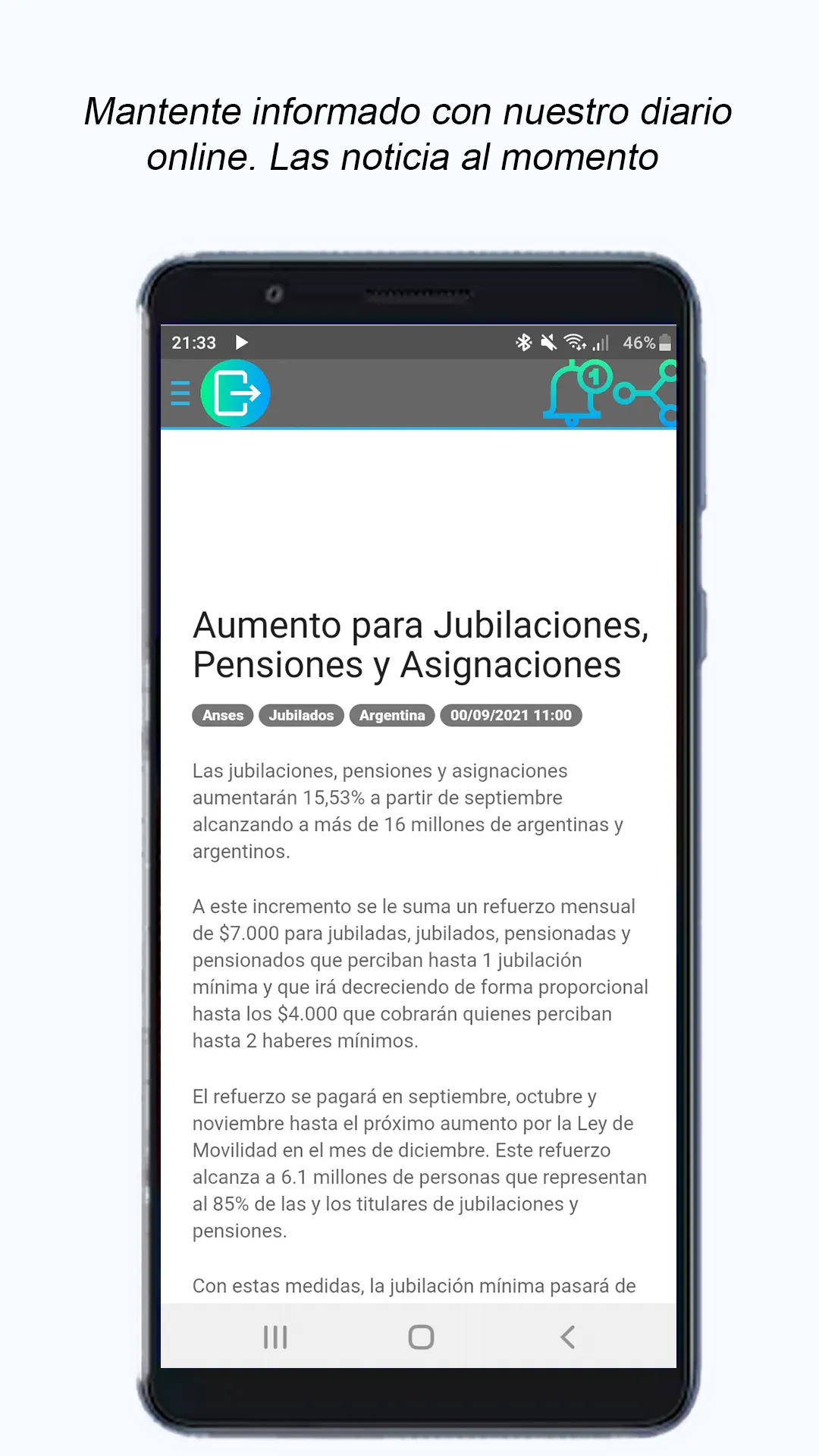 Mi Salta Noticia | Indus Appstore | Screenshot