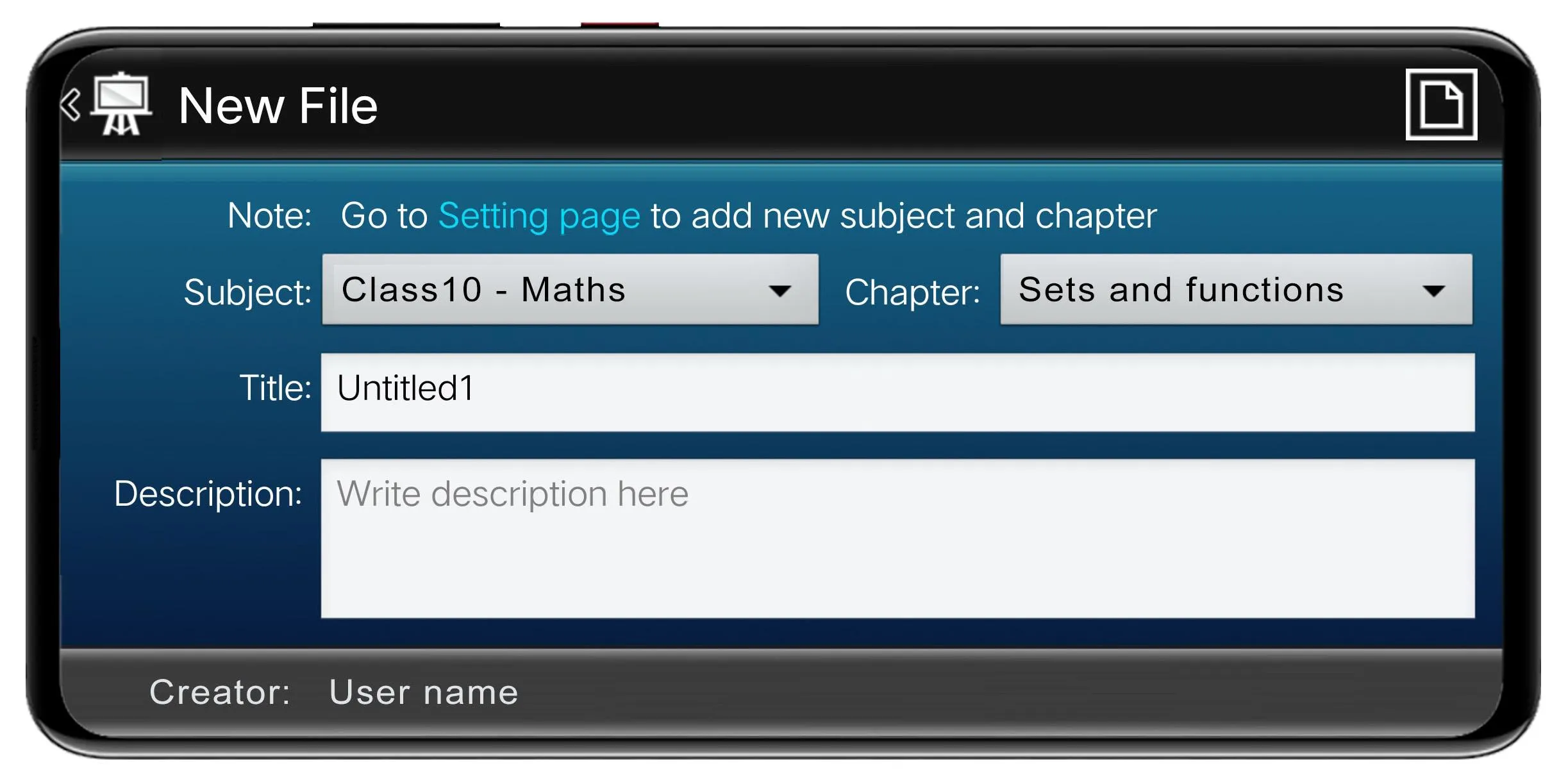 Virtual Blackboard | Indus Appstore | Screenshot