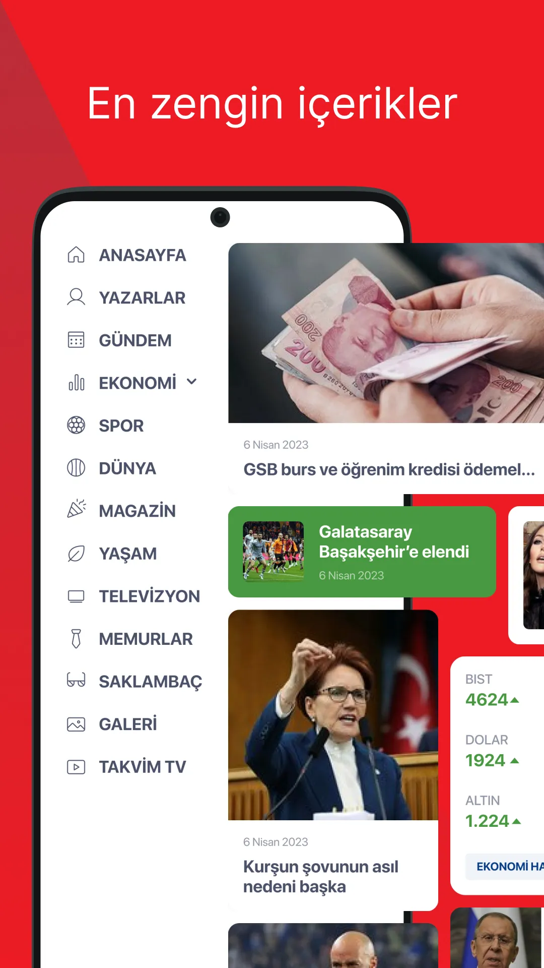 Takvim- Son Dakika Haberler | Indus Appstore | Screenshot