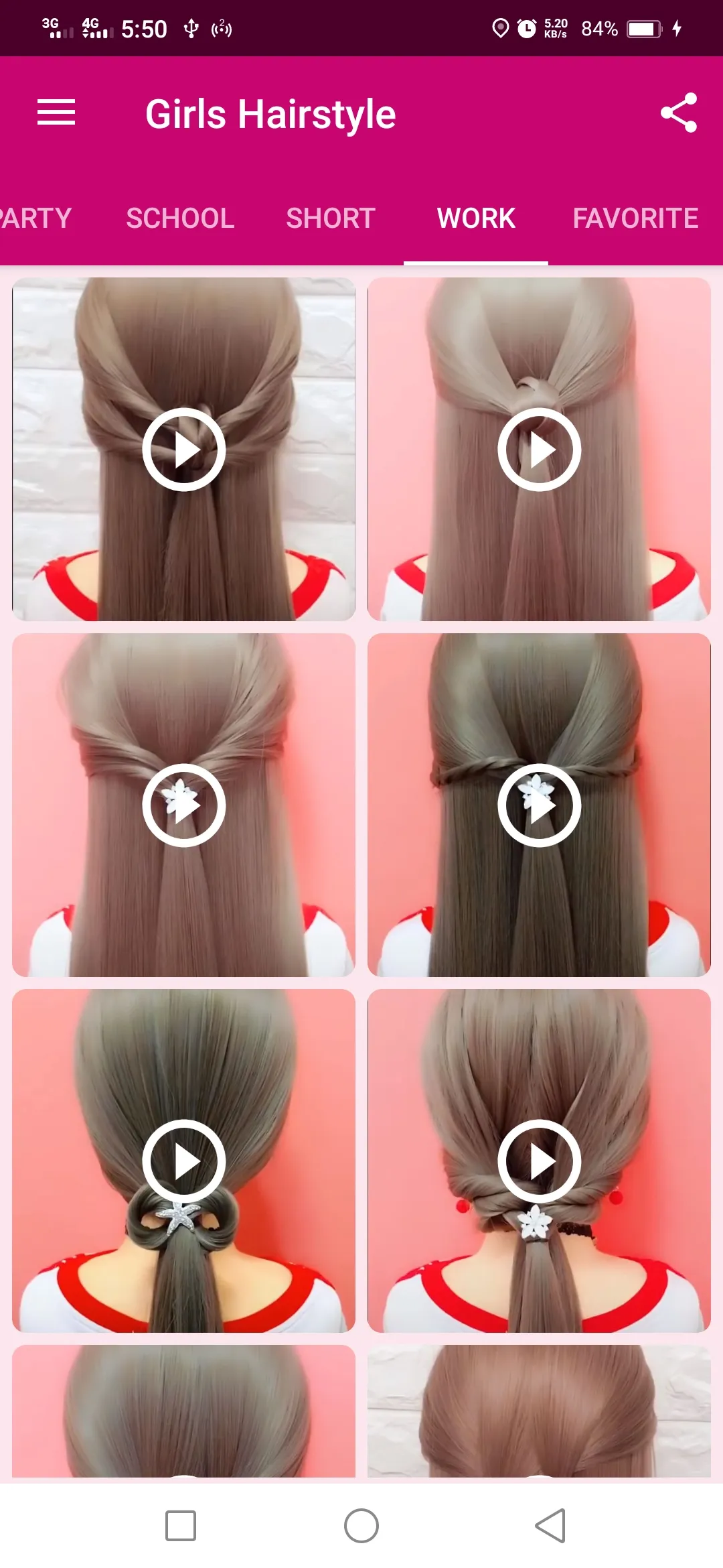 Girls Hairstyle Step By Step | Indus Appstore | Screenshot