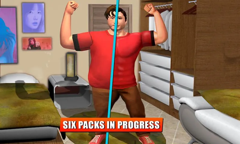 Fat Boy Gym Fitness Games | Indus Appstore | Screenshot