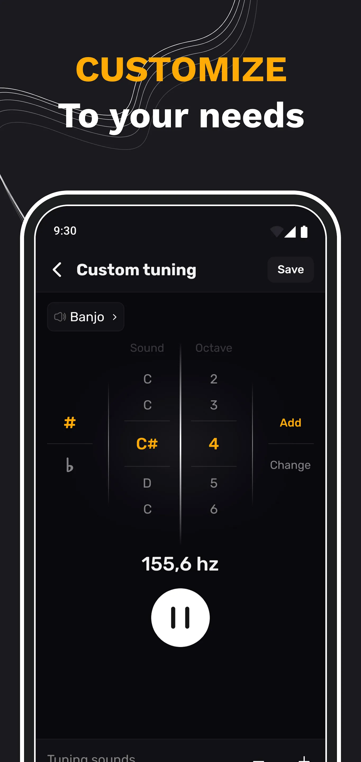 Perfect Banjo Tuner | Indus Appstore | Screenshot