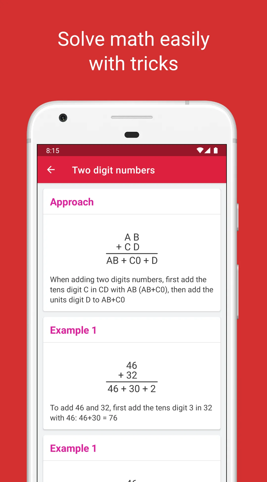Maths Pro - Notes & Formulas | Indus Appstore | Screenshot