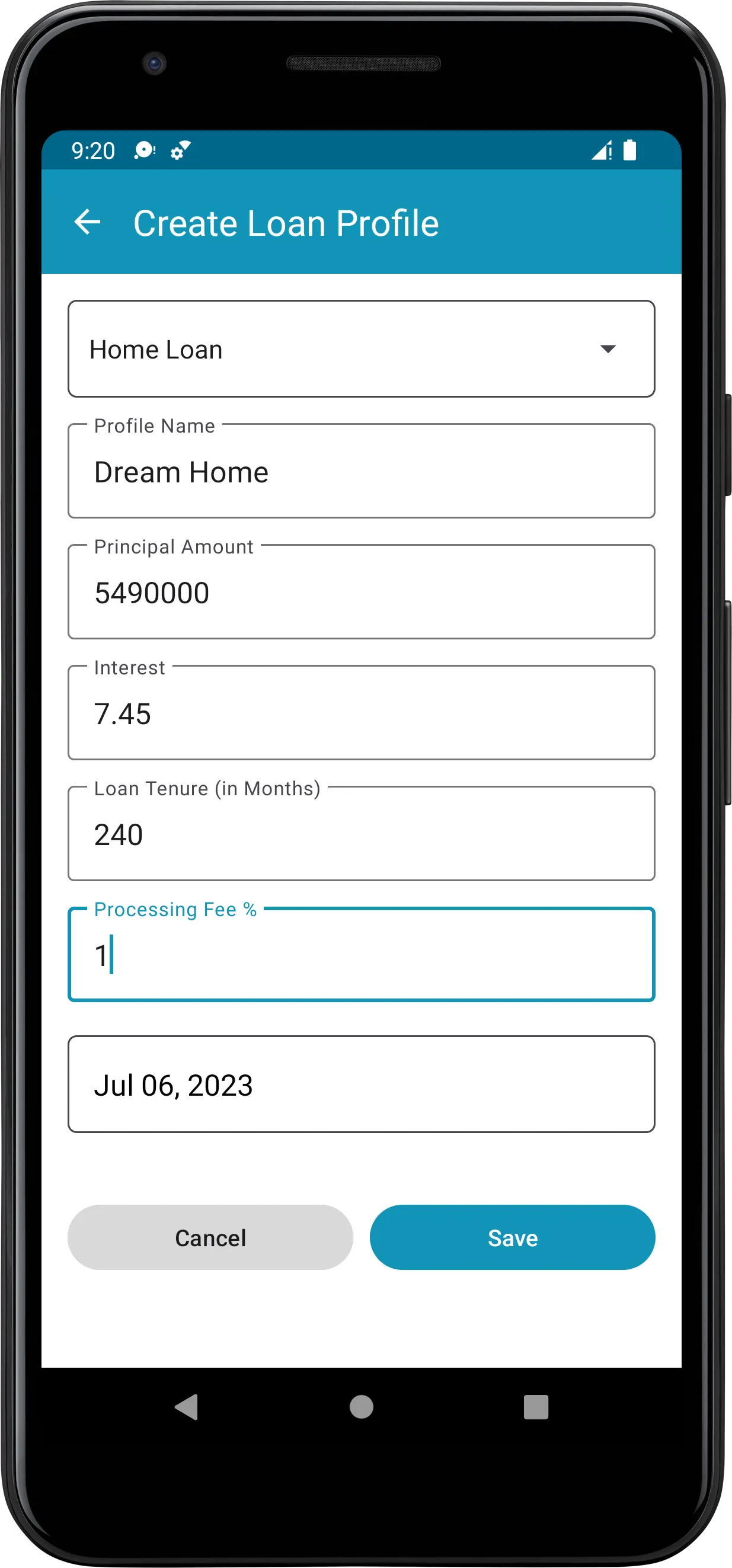 EMI Calculator | Indus Appstore | Screenshot