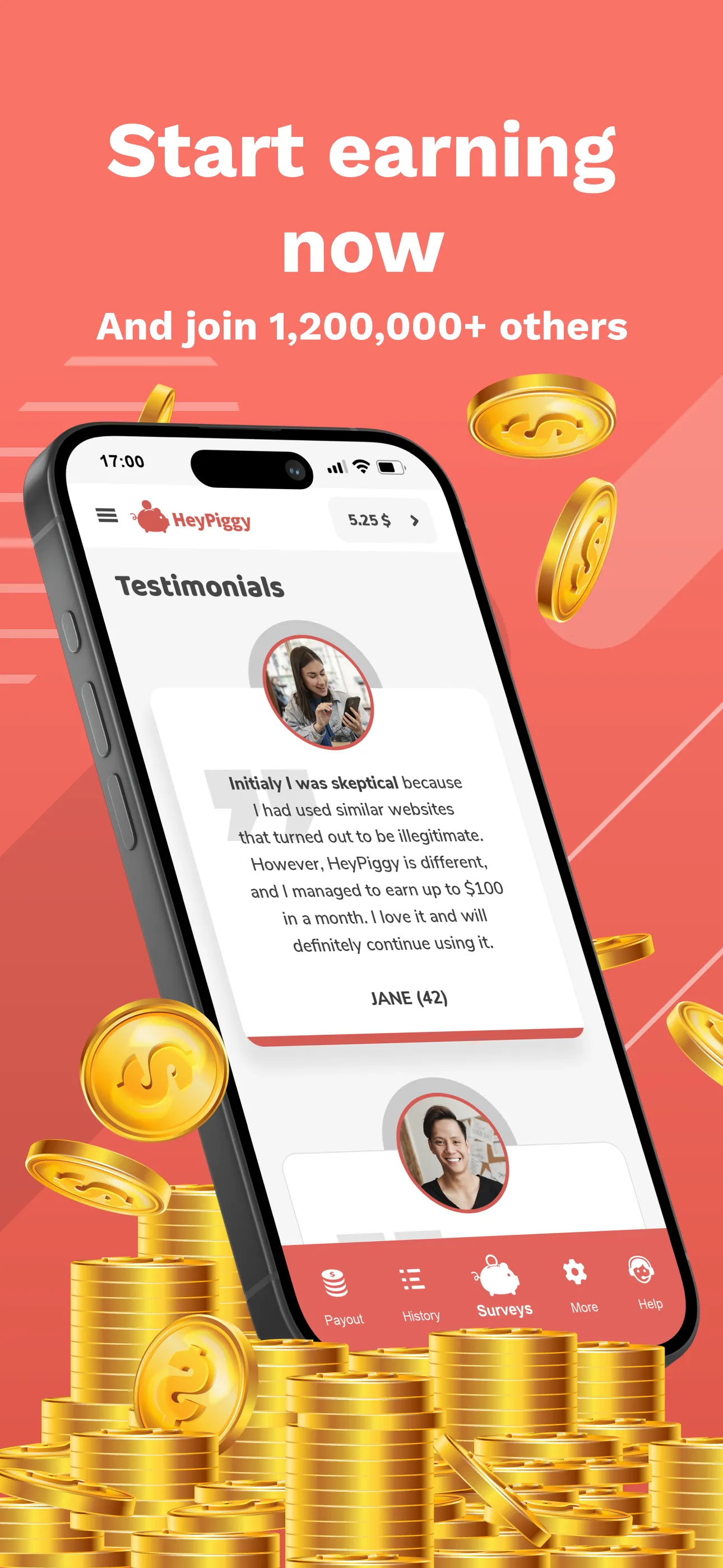 HeyPiggy - Paid Surveys | Indus Appstore | Screenshot