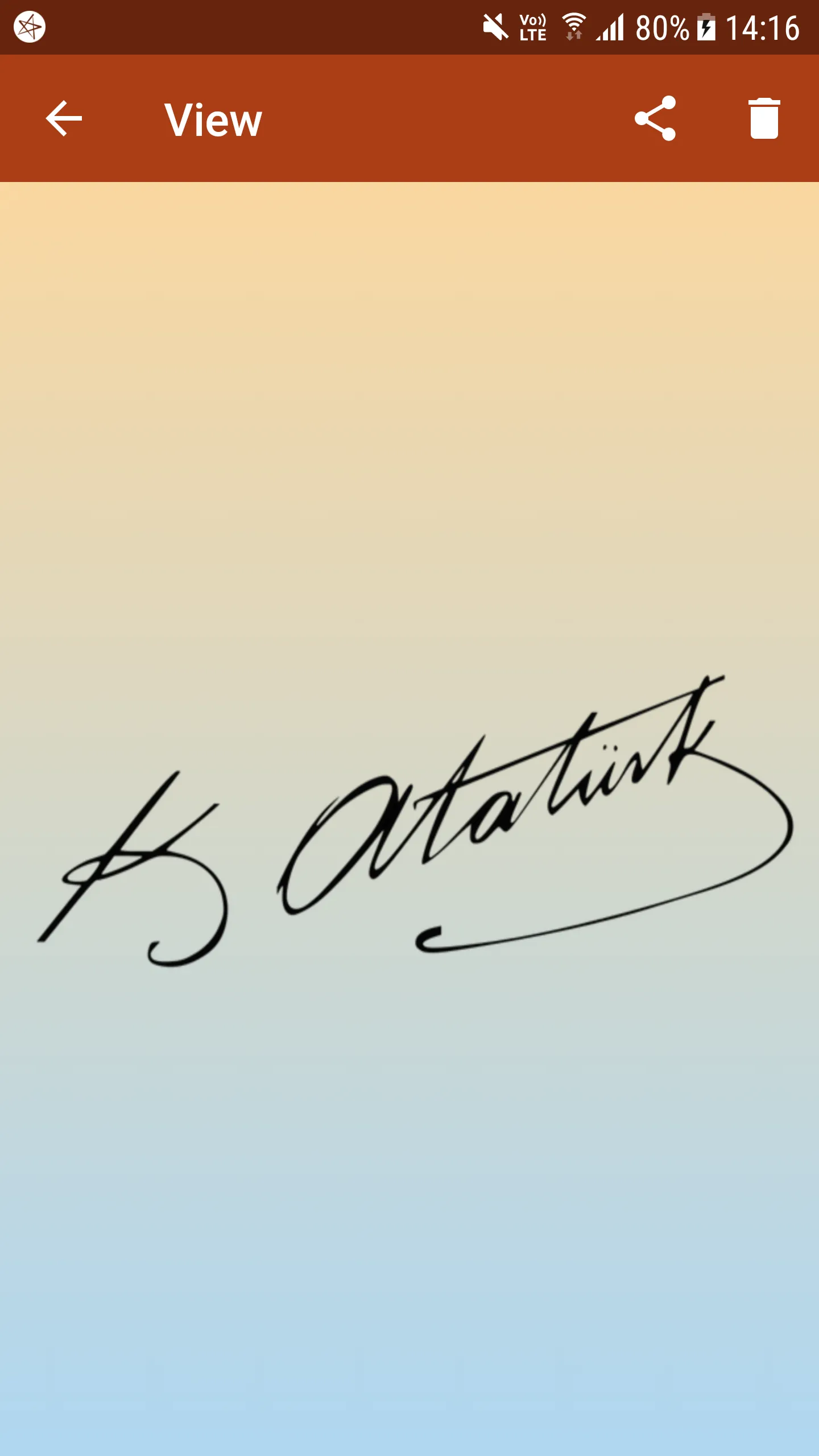 Signature Creator Lite | Indus Appstore | Screenshot