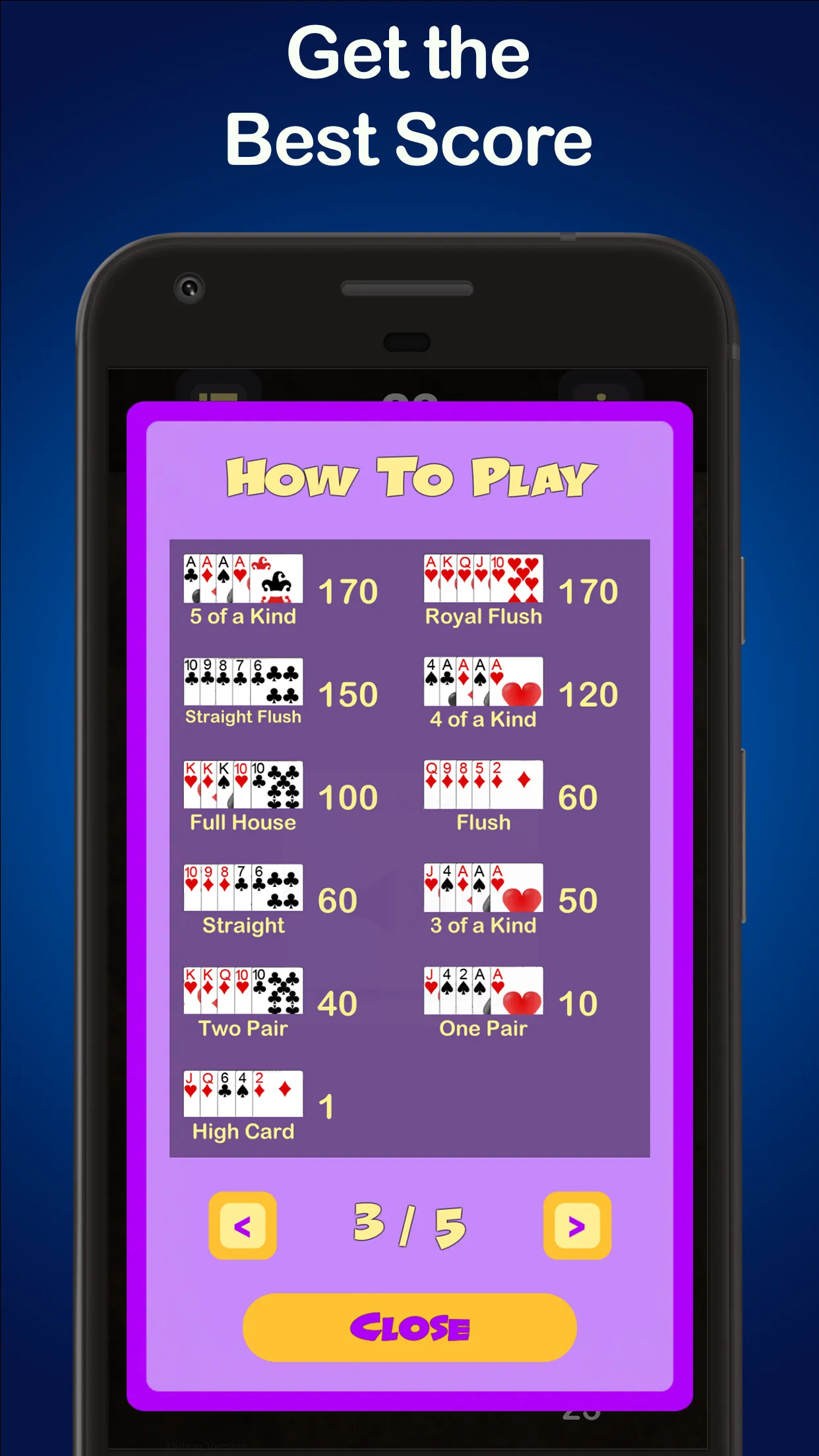 Puzzle Poker Joker's Wild | Indus Appstore | Screenshot