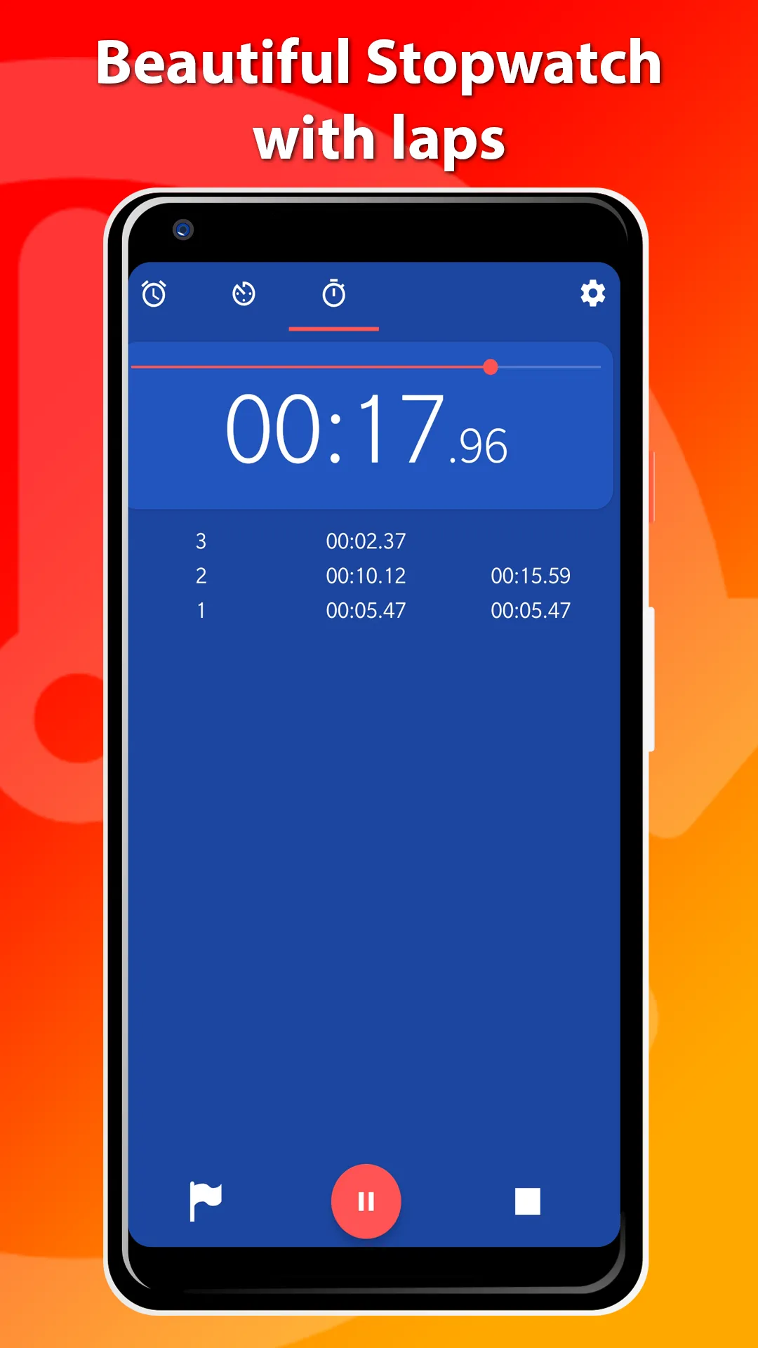 Set multiple alarms - OneClock | Indus Appstore | Screenshot