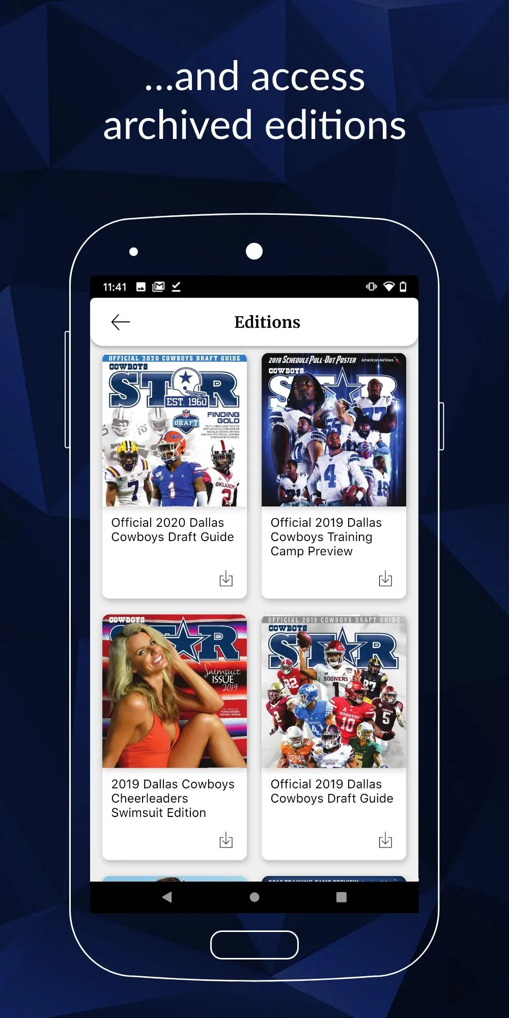 Dallas Cowboys Star Magazine | Indus Appstore | Screenshot