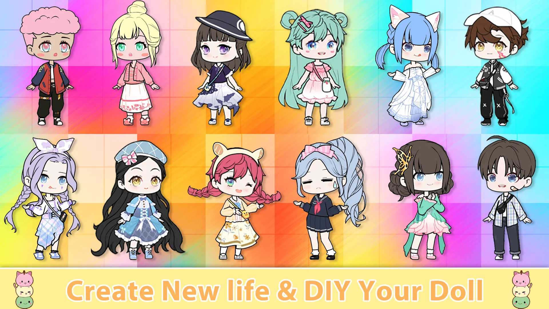 YOYO Doll Anime Dress Up Game | Indus Appstore | Screenshot