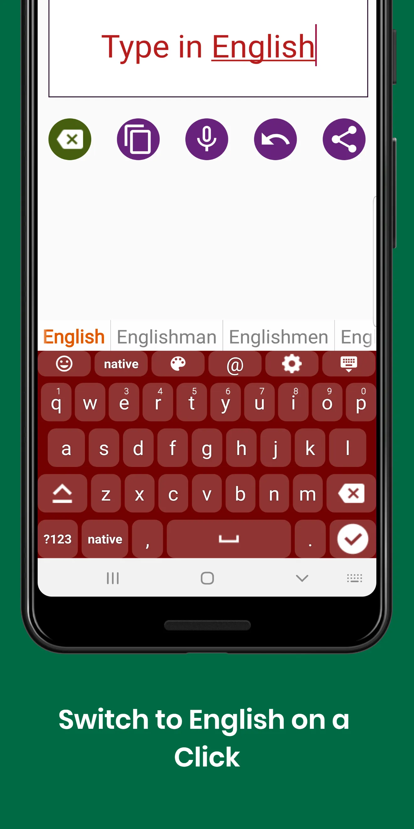 Lithuanian Keyboard by Infra | Indus Appstore | Screenshot