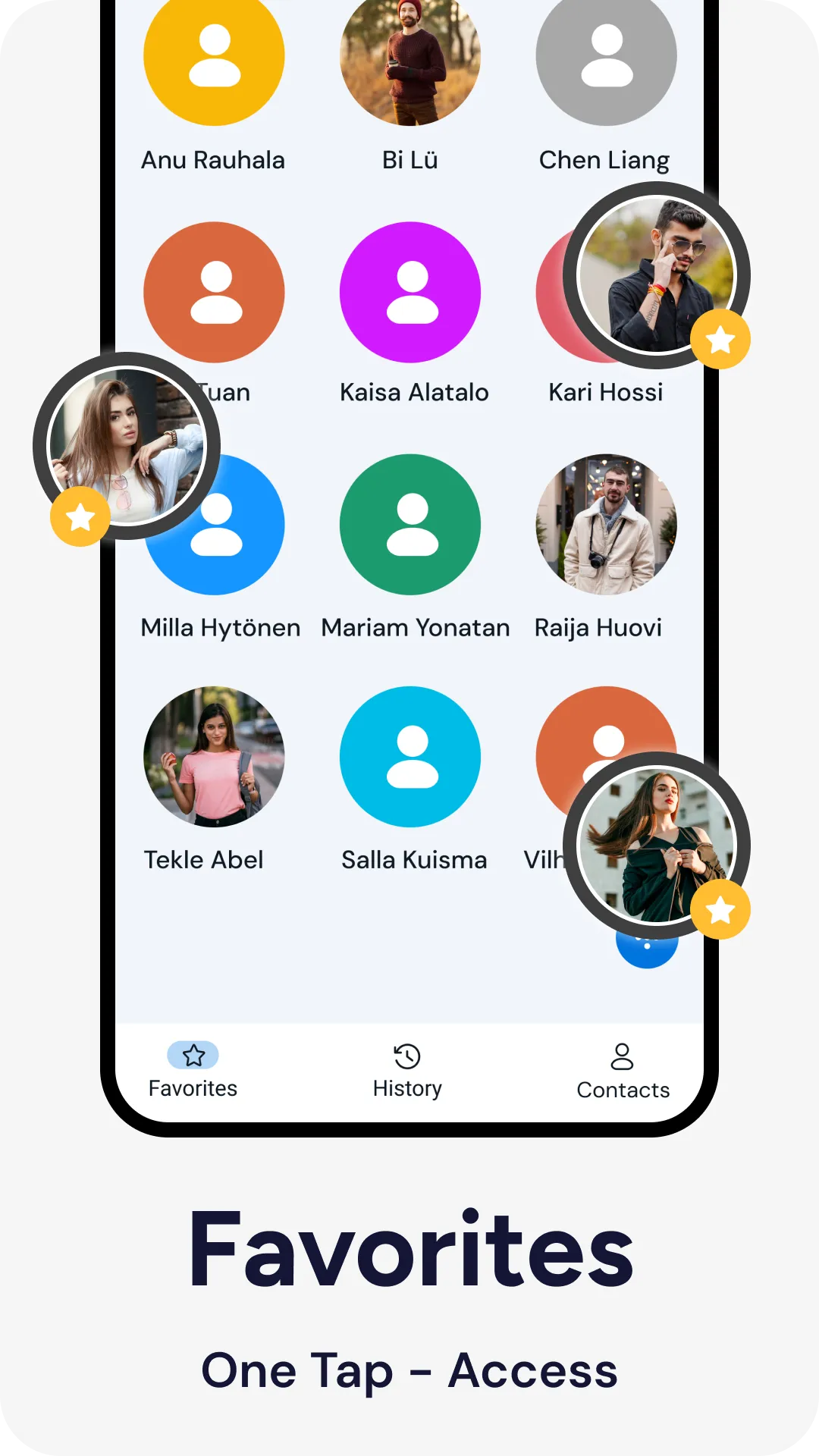 Contacts | Indus Appstore | Screenshot