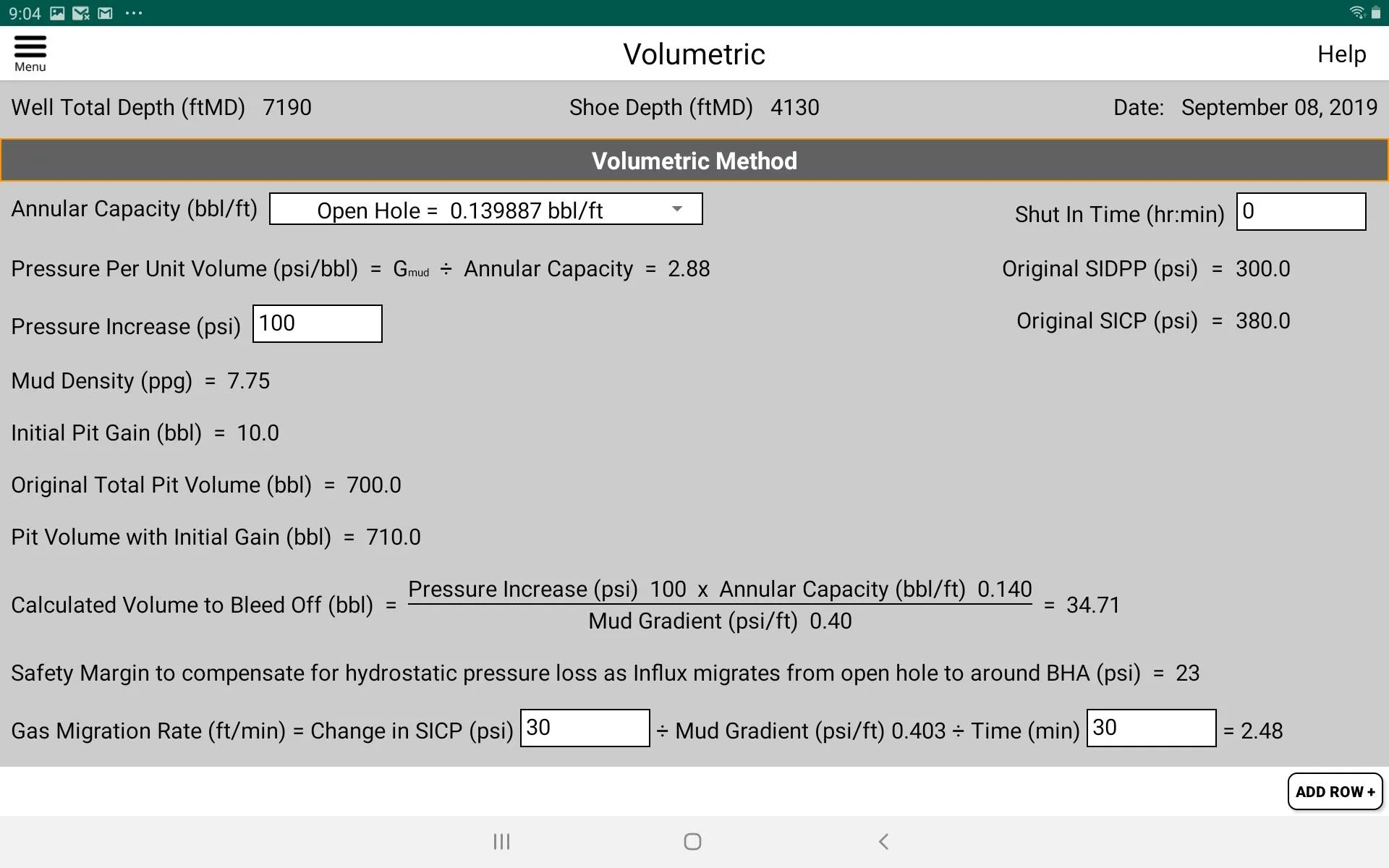 Well Assist: Drilling Hydrauli | Indus Appstore | Screenshot