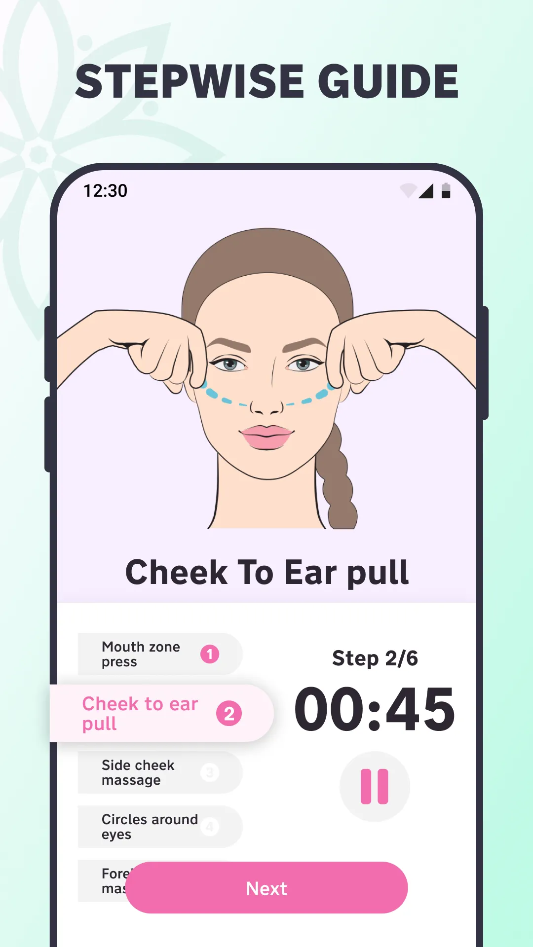 Face Yoga Exercise & Face Lift | Indus Appstore | Screenshot