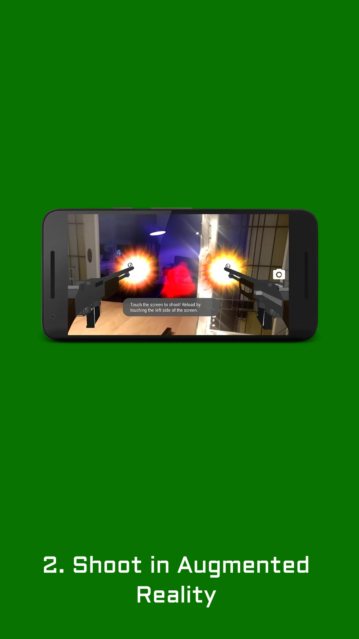 3D Weapons - Guns in Augmented | Indus Appstore | Screenshot