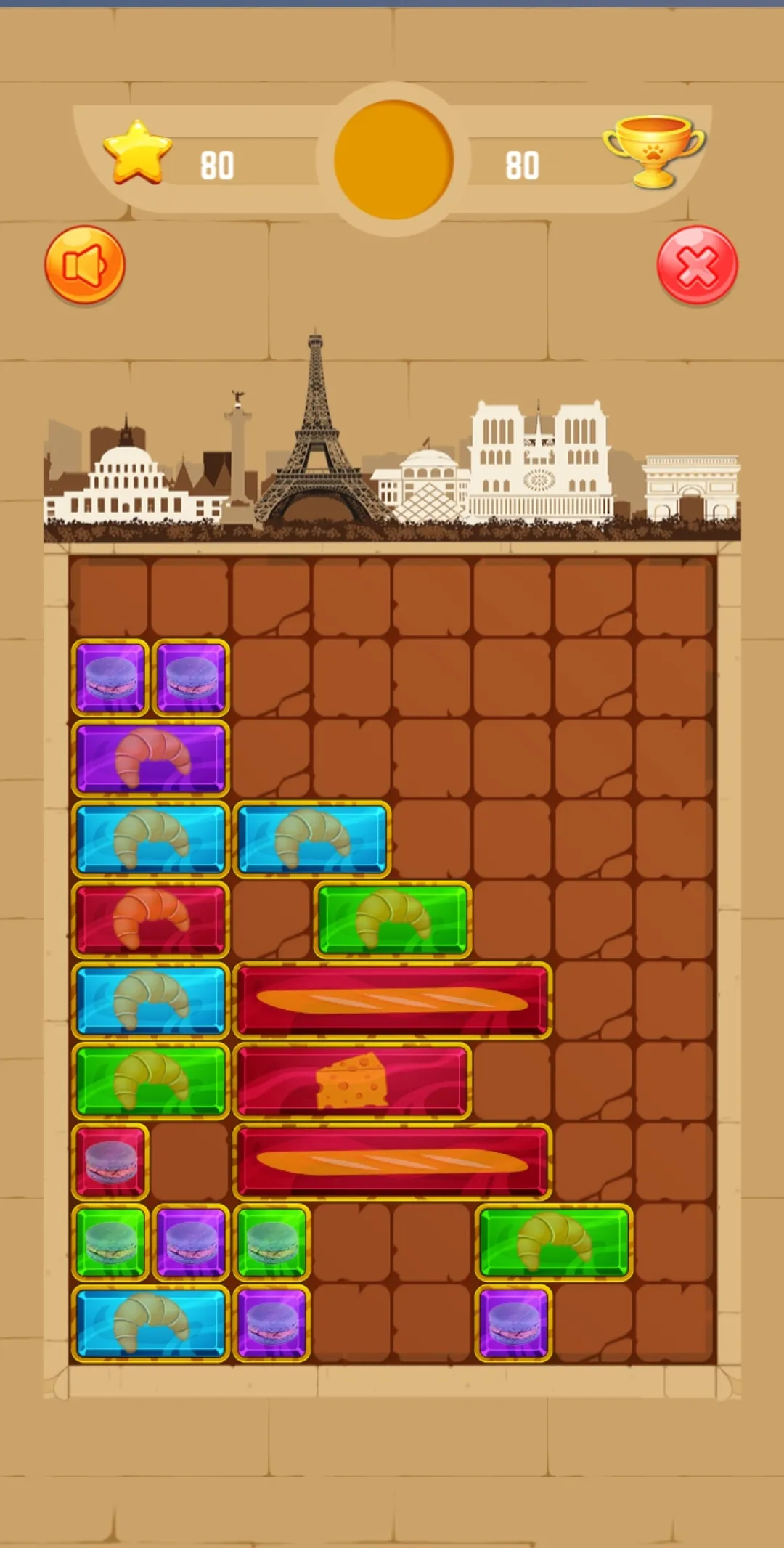 Blocks Puzzle : Paris | Indus Appstore | Screenshot