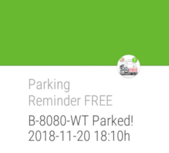 Parking Reminder | Indus Appstore | Screenshot