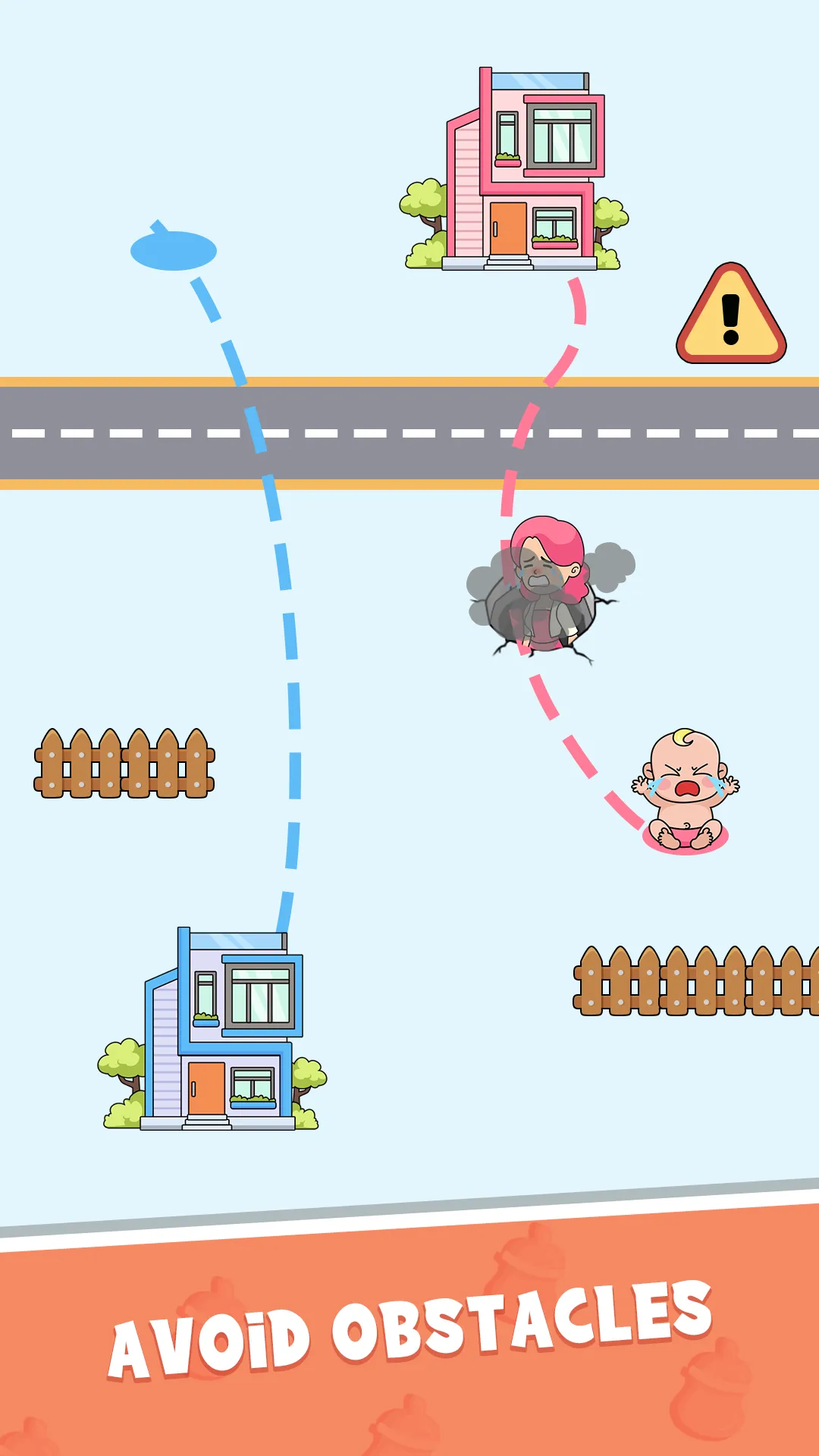 Draw Home: Rush To Home | Indus Appstore | Screenshot