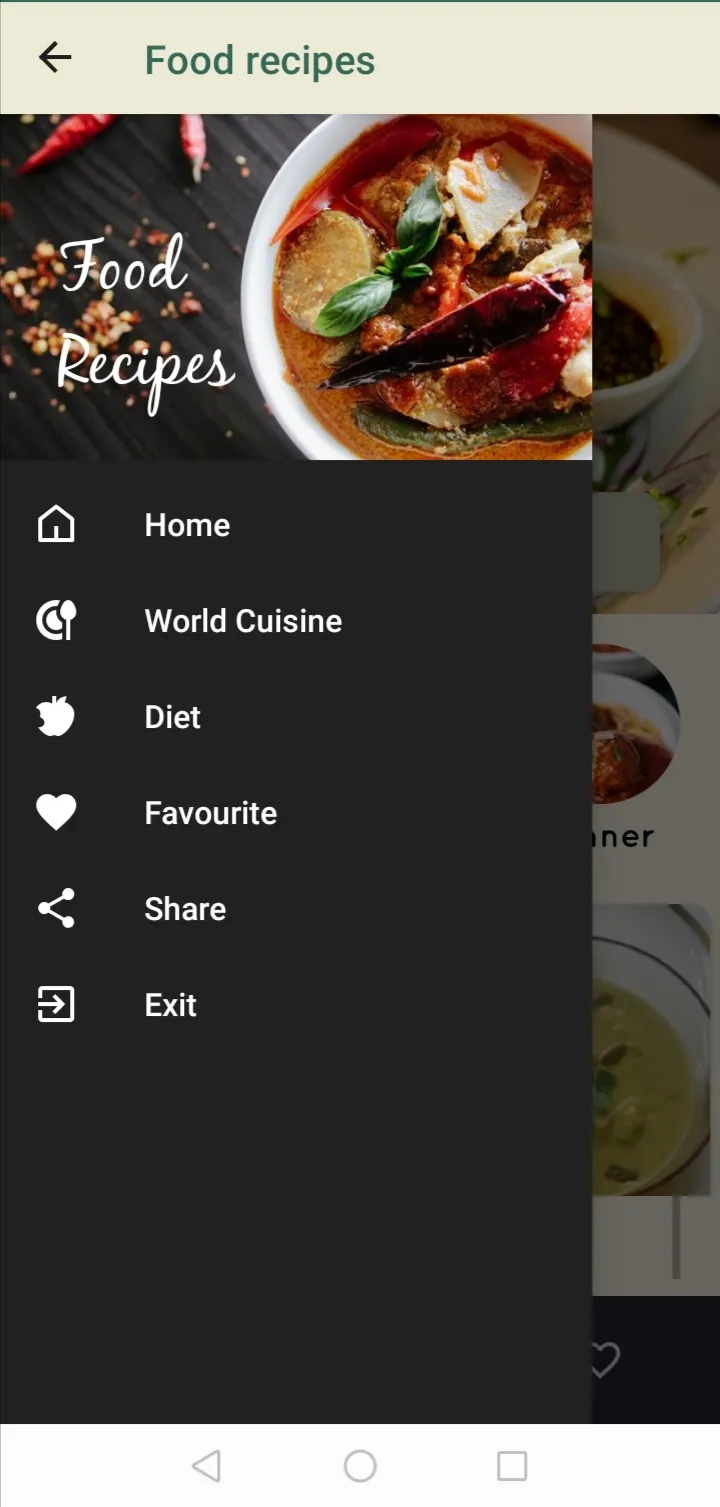 Food Recipes & Cooking | Indus Appstore | Screenshot