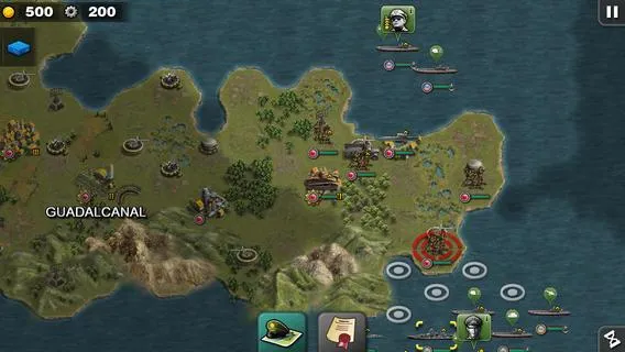 Glory of Generals: Pacific-WW2 | Indus Appstore | Screenshot