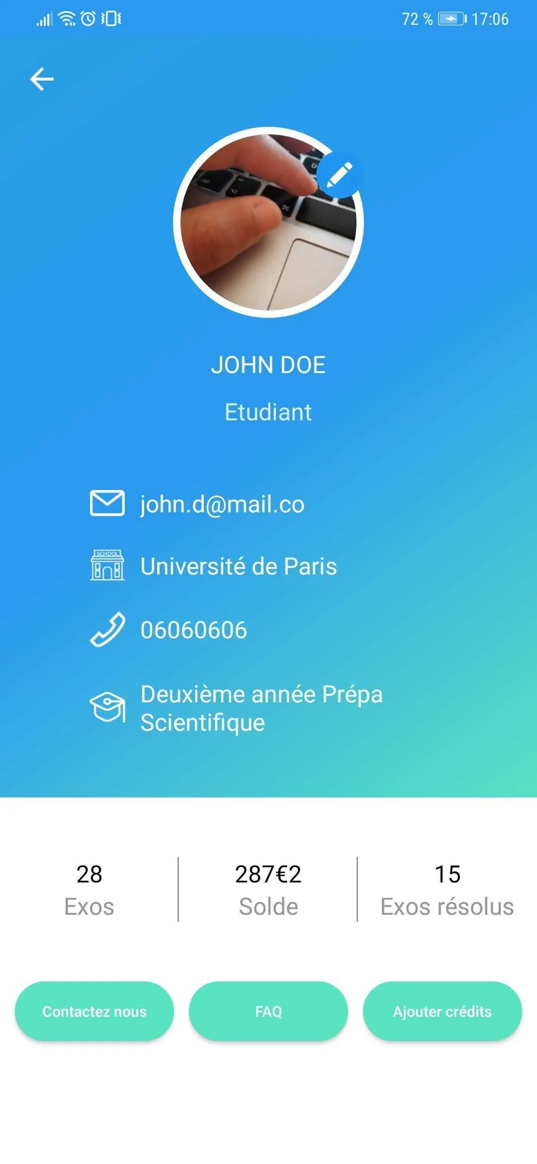 PostExo - Votre prof en ligne | Indus Appstore | Screenshot