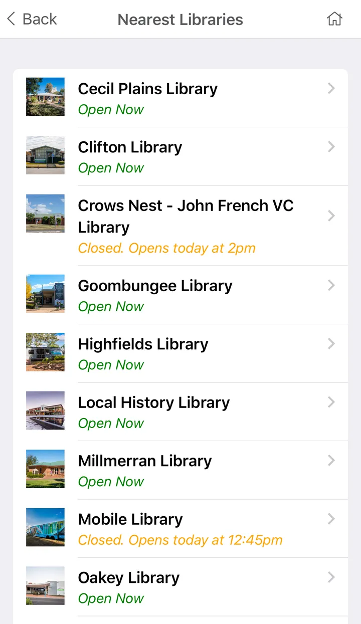 Toowoomba Region Libraries | Indus Appstore | Screenshot