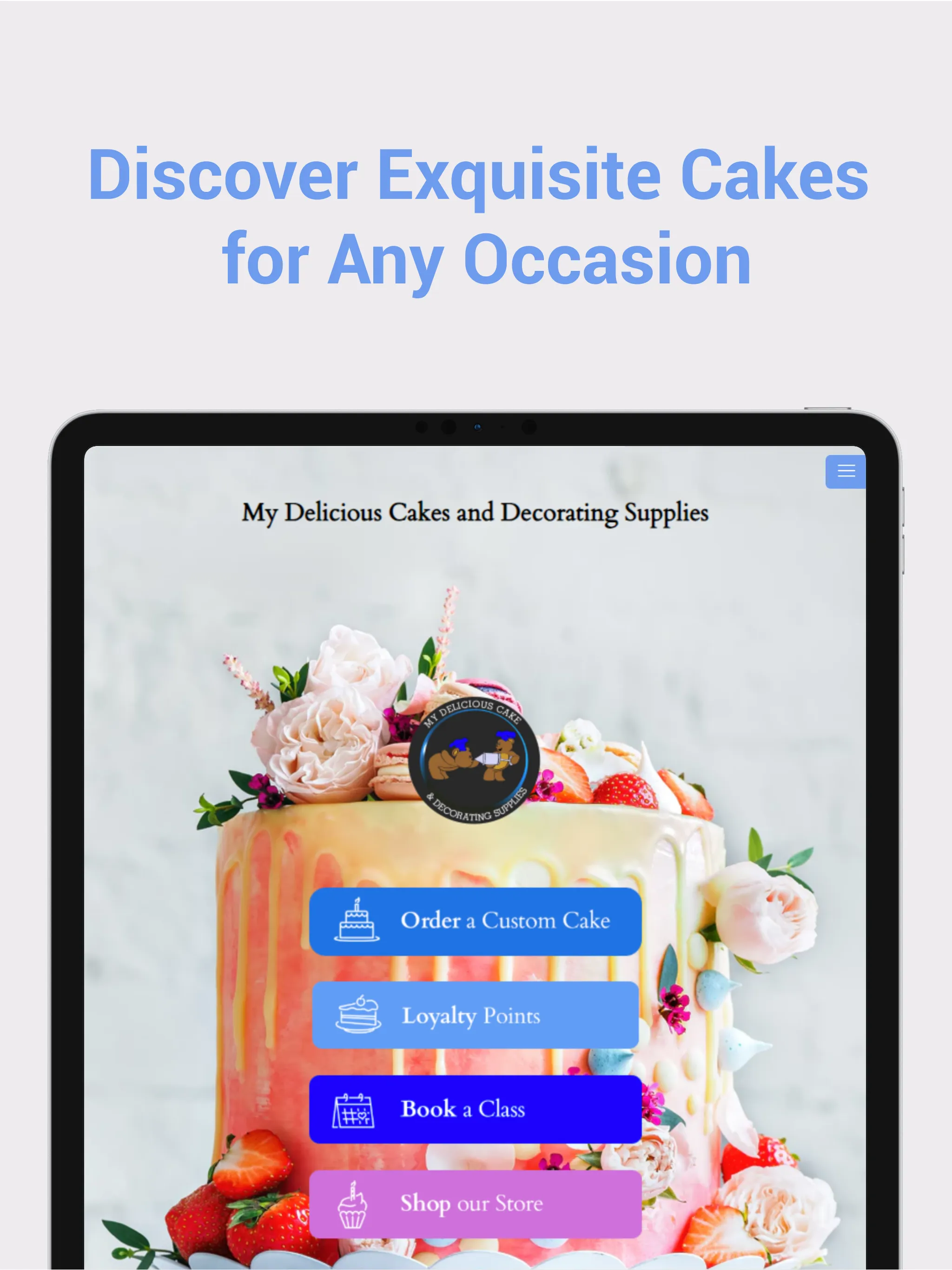 My Delicious Cakes | Indus Appstore | Screenshot