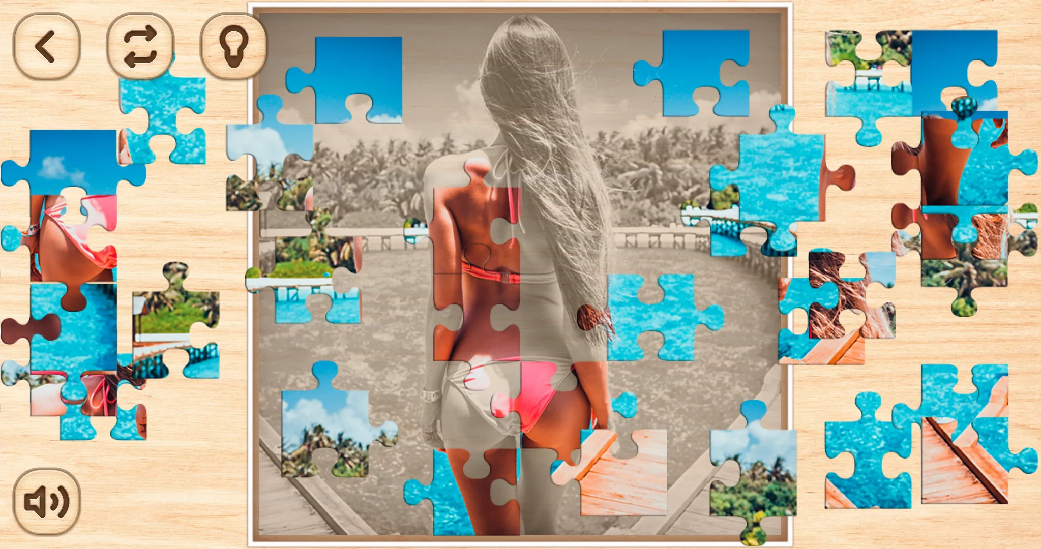 Beautiful Girls Adult Puzzles | Indus Appstore | Screenshot